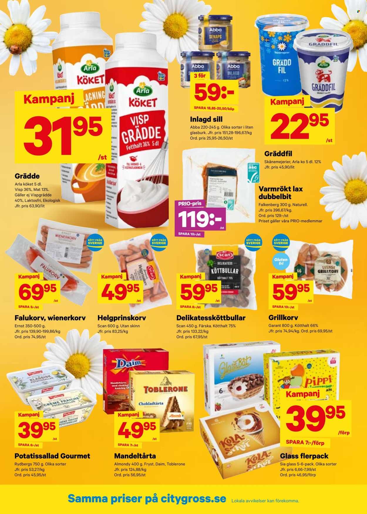 City Gross reklamblad - 16/6 2025 - 22/6 2025. Sida 8