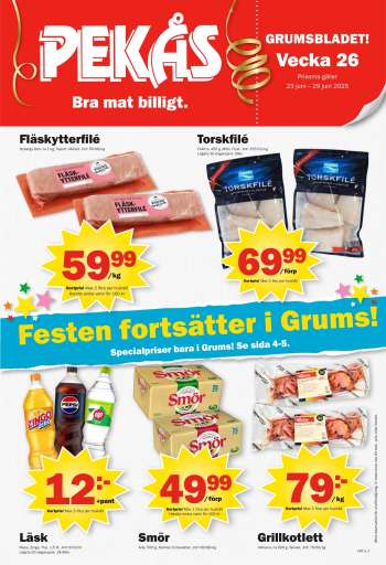 Pekås reklamblad - 23/6 2025 - 29/6 2025.