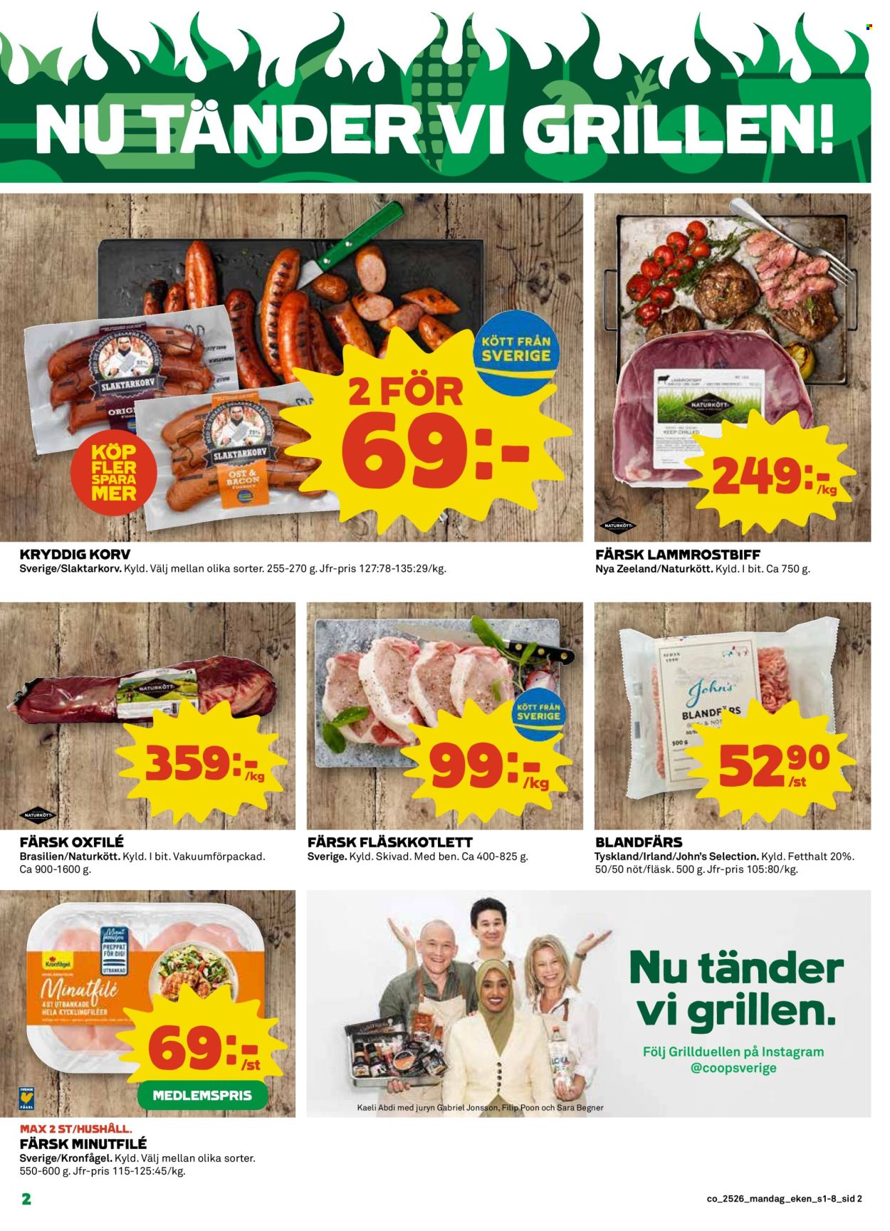 Coop reklamblad - 23/6 2025 - 29/6 2025. Sida 2
