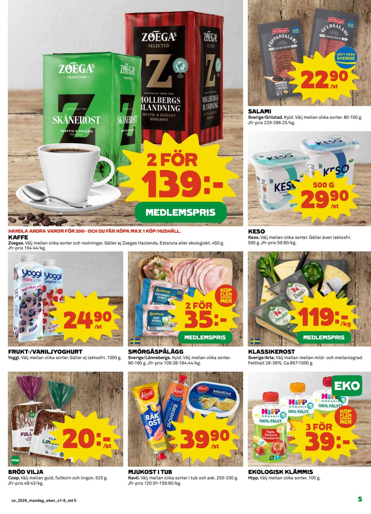 Coop reklamblad - 23/6 2025 - 29/6 2025. Sida 5