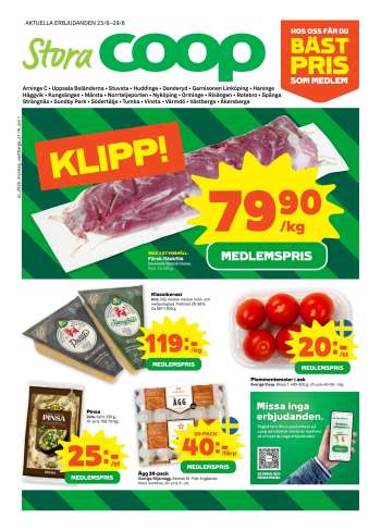 Stora Coop reklamblad - 23/6 2025 - 29/6 2025.