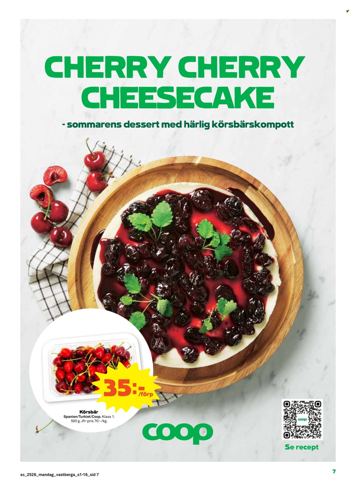 Stora Coop reklamblad - 23/6 2025 - 29/6 2025. Sida 7