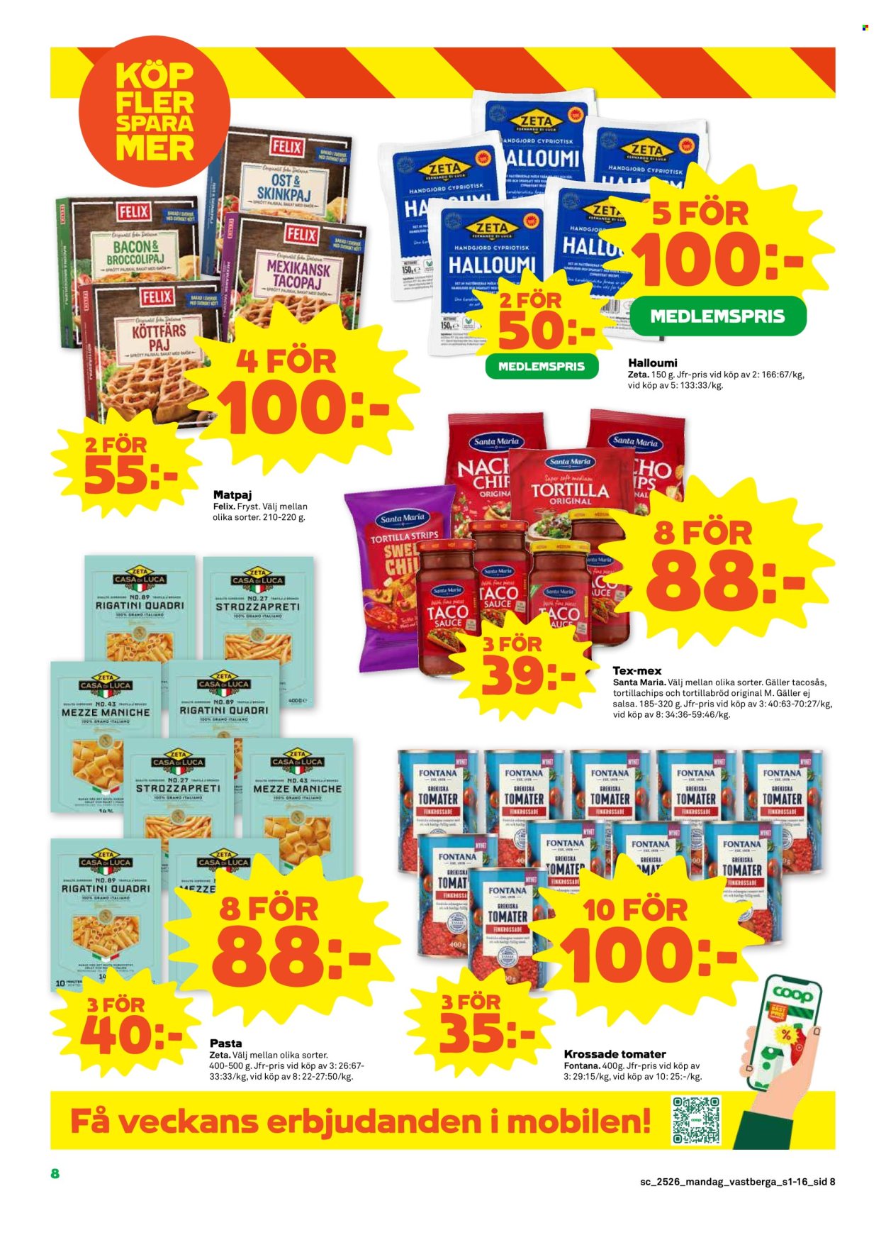 Stora Coop reklamblad - 23/6 2025 - 29/6 2025. Sida 8