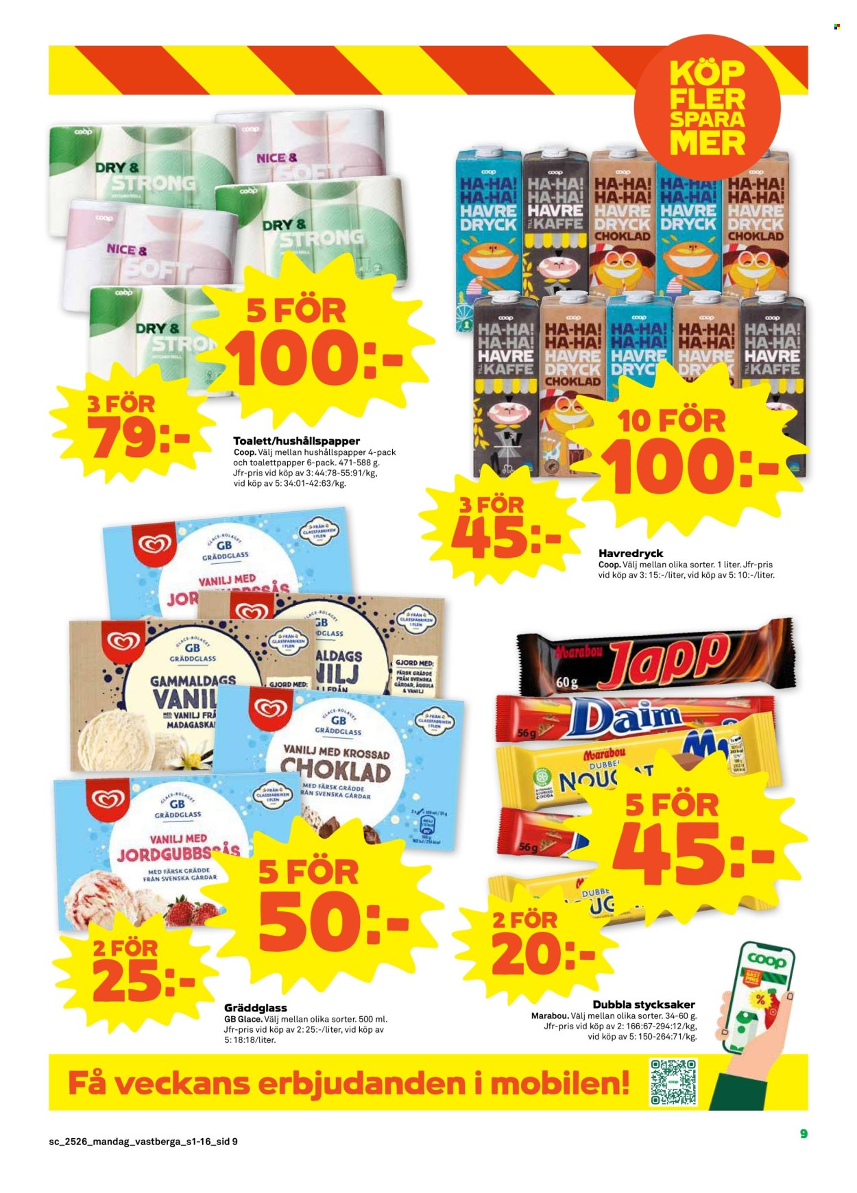 Stora Coop reklamblad - 23/6 2025 - 29/6 2025. Sida 9