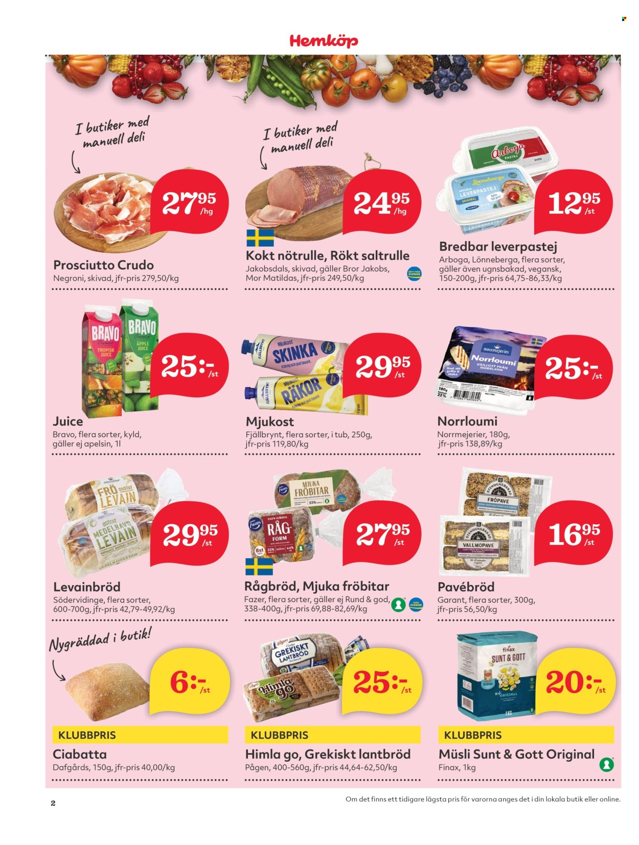 Hemköp reklamblad - 23/6 2025 - 29/6 2025. Sida 2