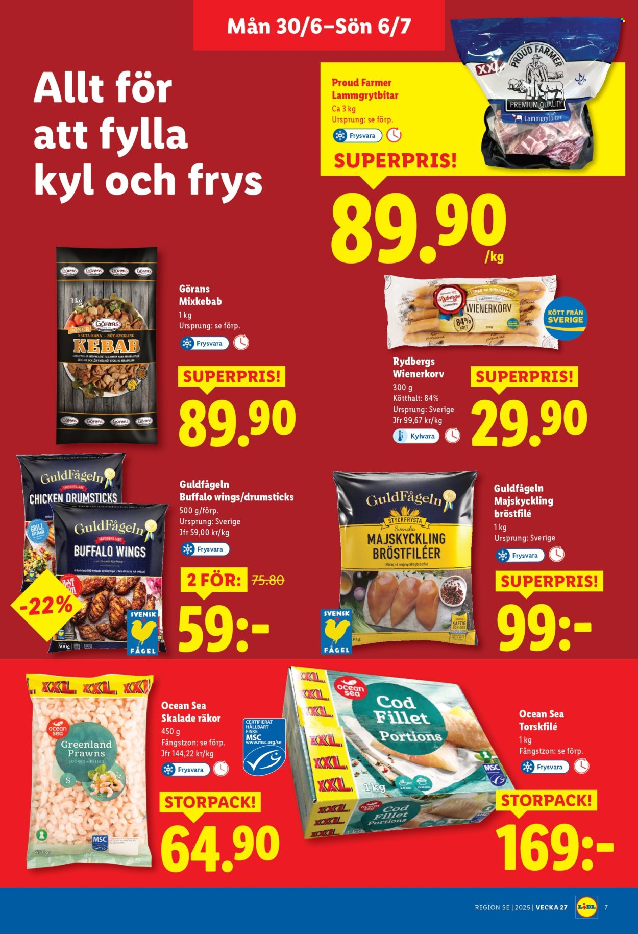 Lidl reklamblad - 30/6 2025 - 6/7 2025. Sida 8
