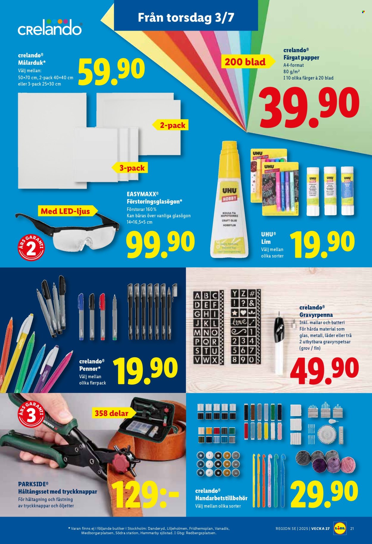 Lidl reklamblad - 30/6 2025 - 6/7 2025. Sida 25