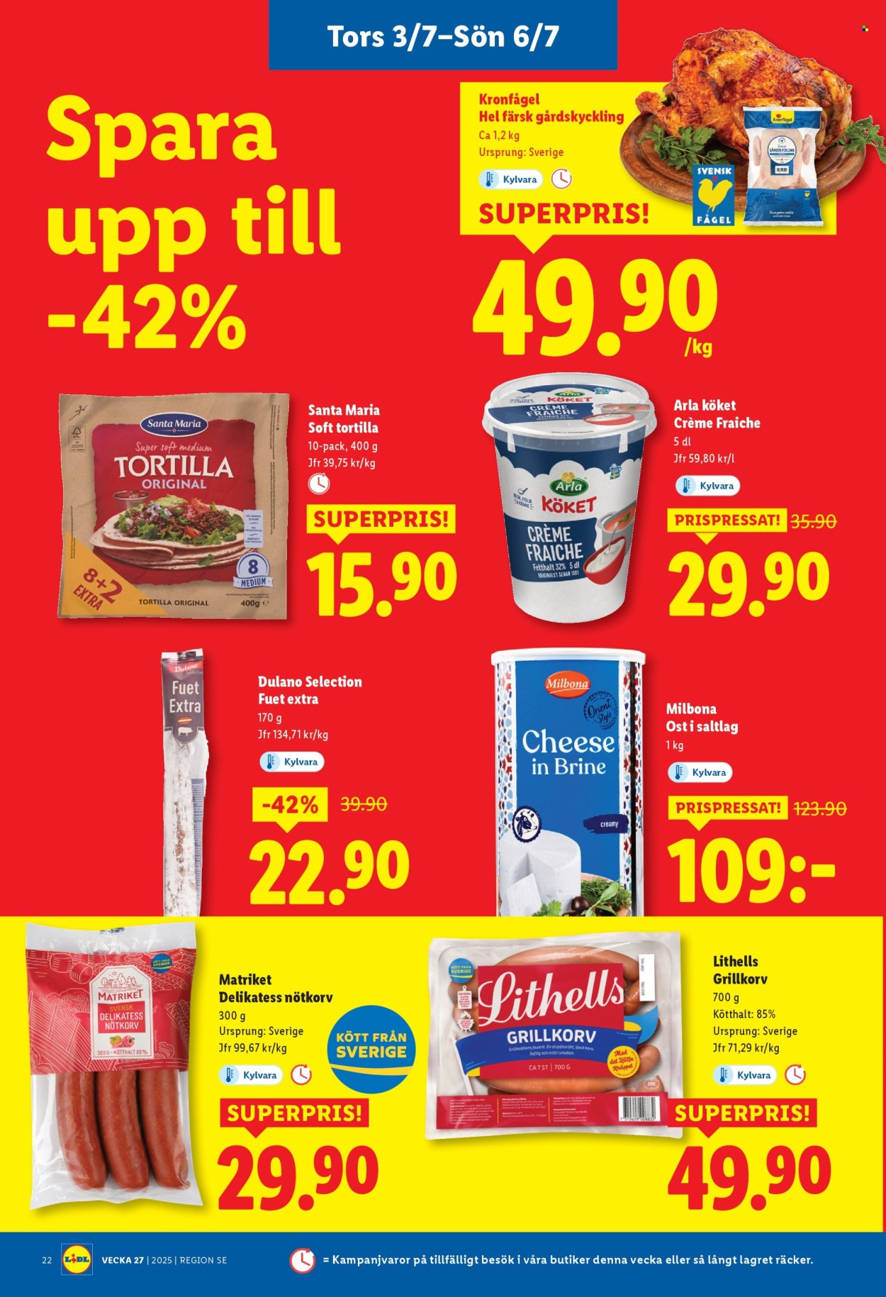 Lidl reklamblad - 30/6 2025 - 6/7 2025. Sida 27