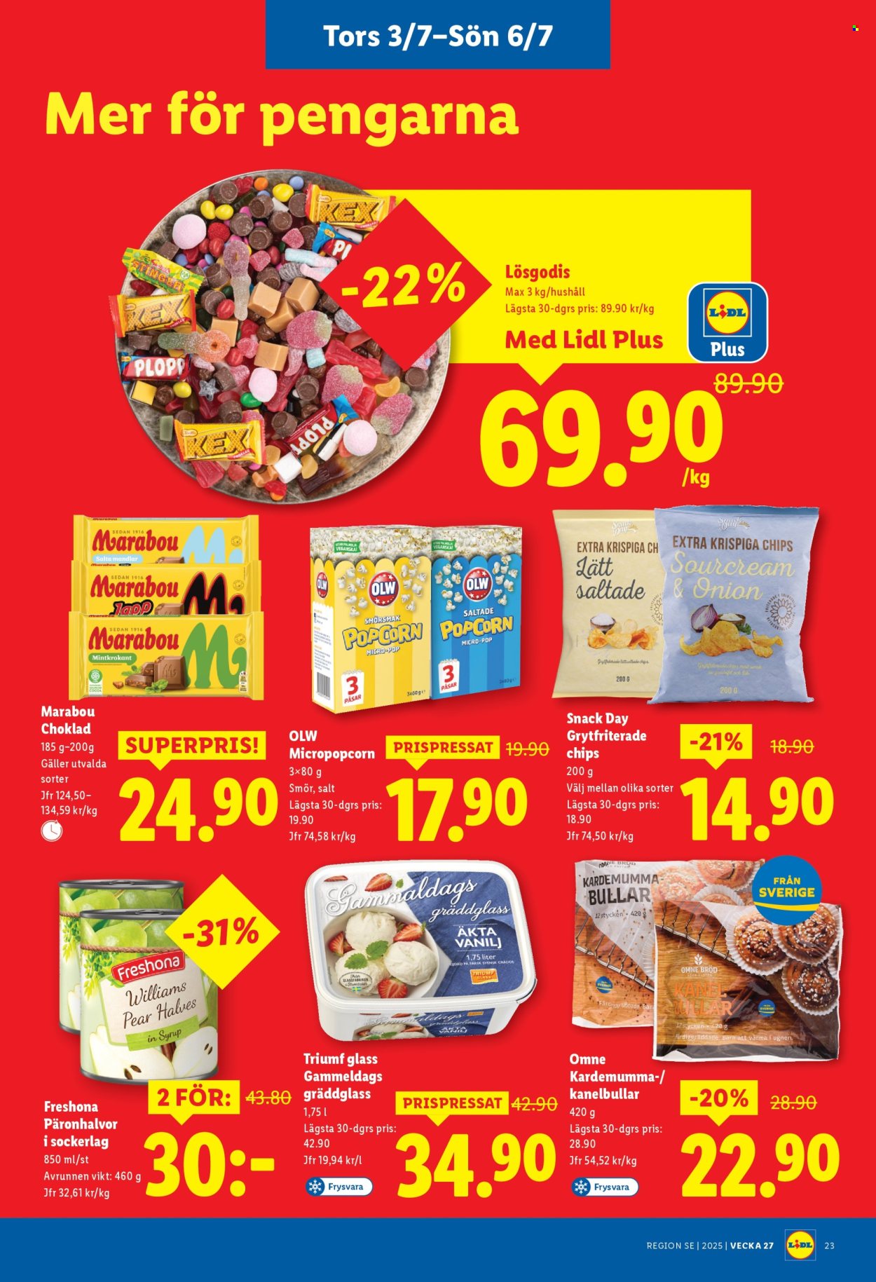 Lidl reklamblad - 30/6 2025 - 6/7 2025. Sida 28