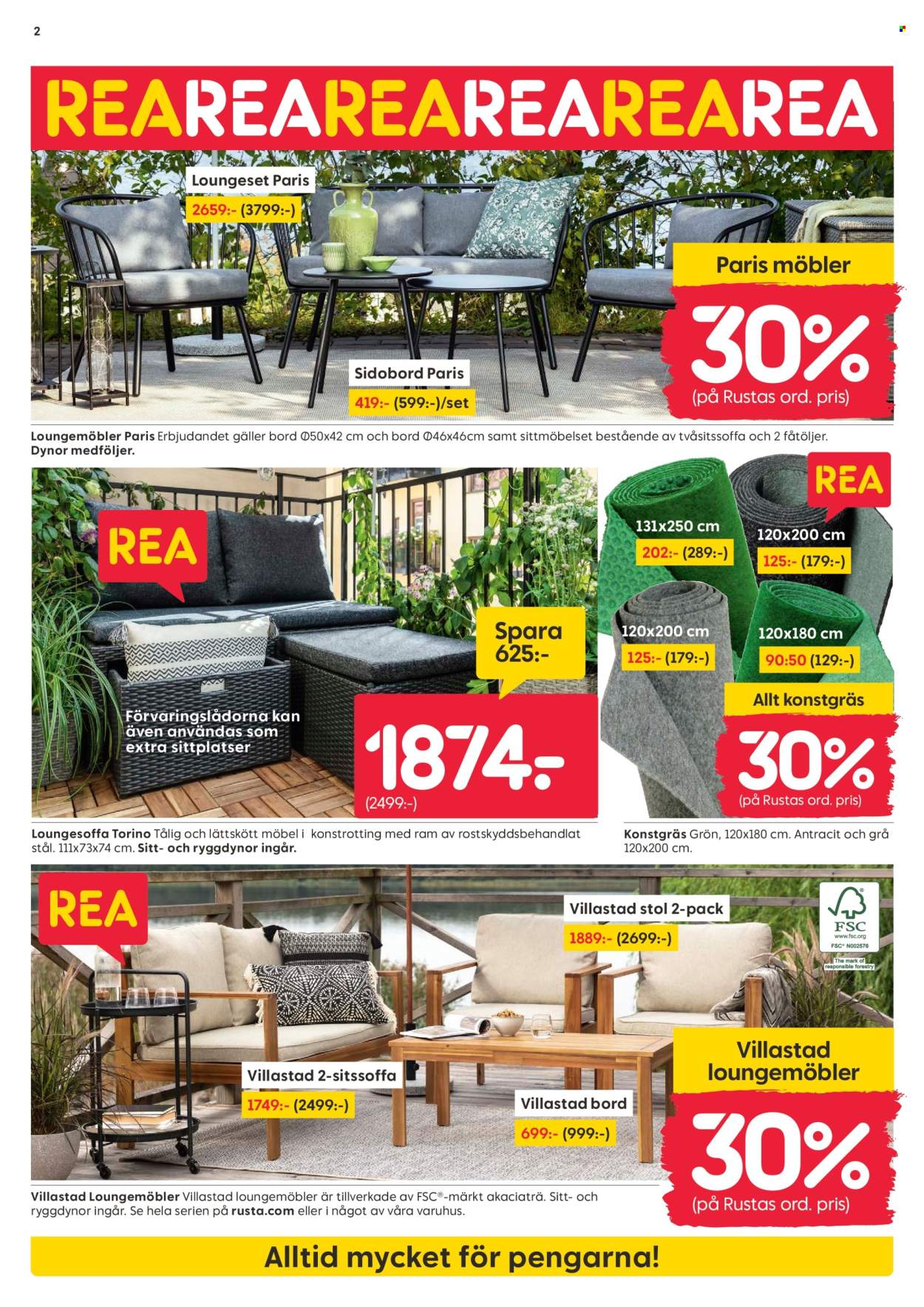 Rusta reklamblad - 23/6 2025 - 29/6 2025. Sida 2