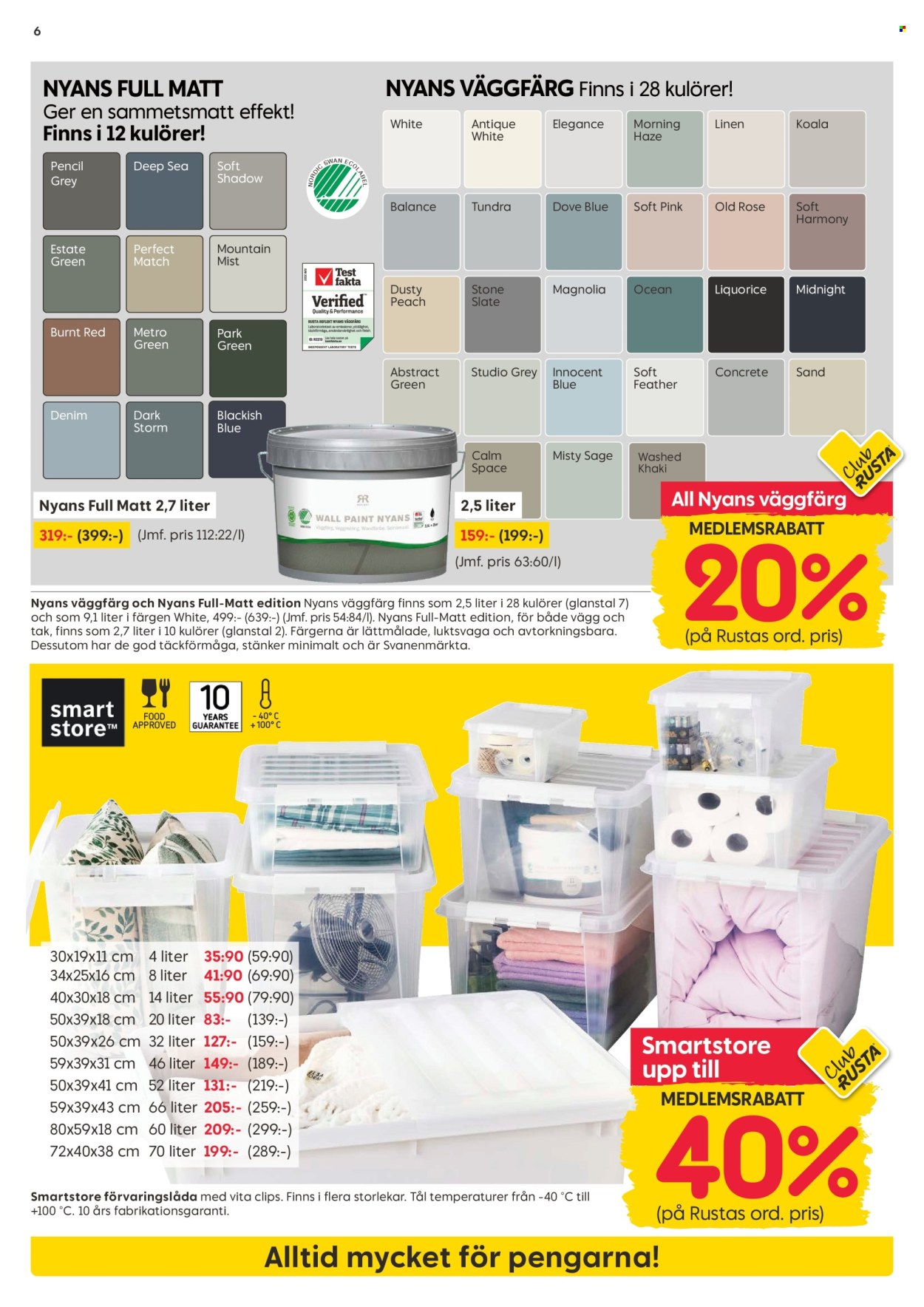 Rusta reklamblad - 23/6 2025 - 29/6 2025. Sida 6