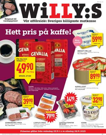 Willys reklamblad - 23/6 2025 - 29/6 2025.