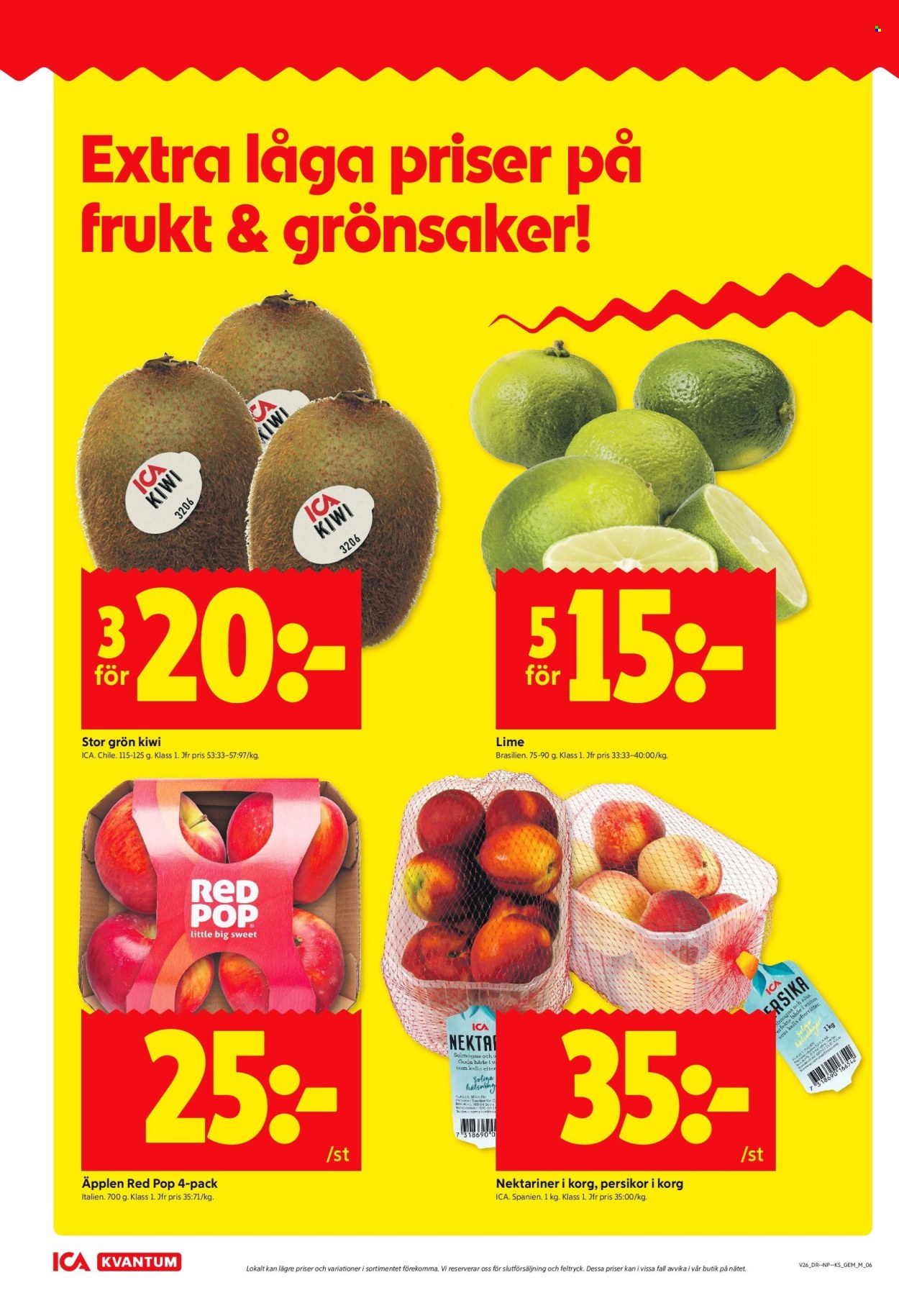 ICA reklamblad - 23/6 2025 - 29/6 2025. Sida 6