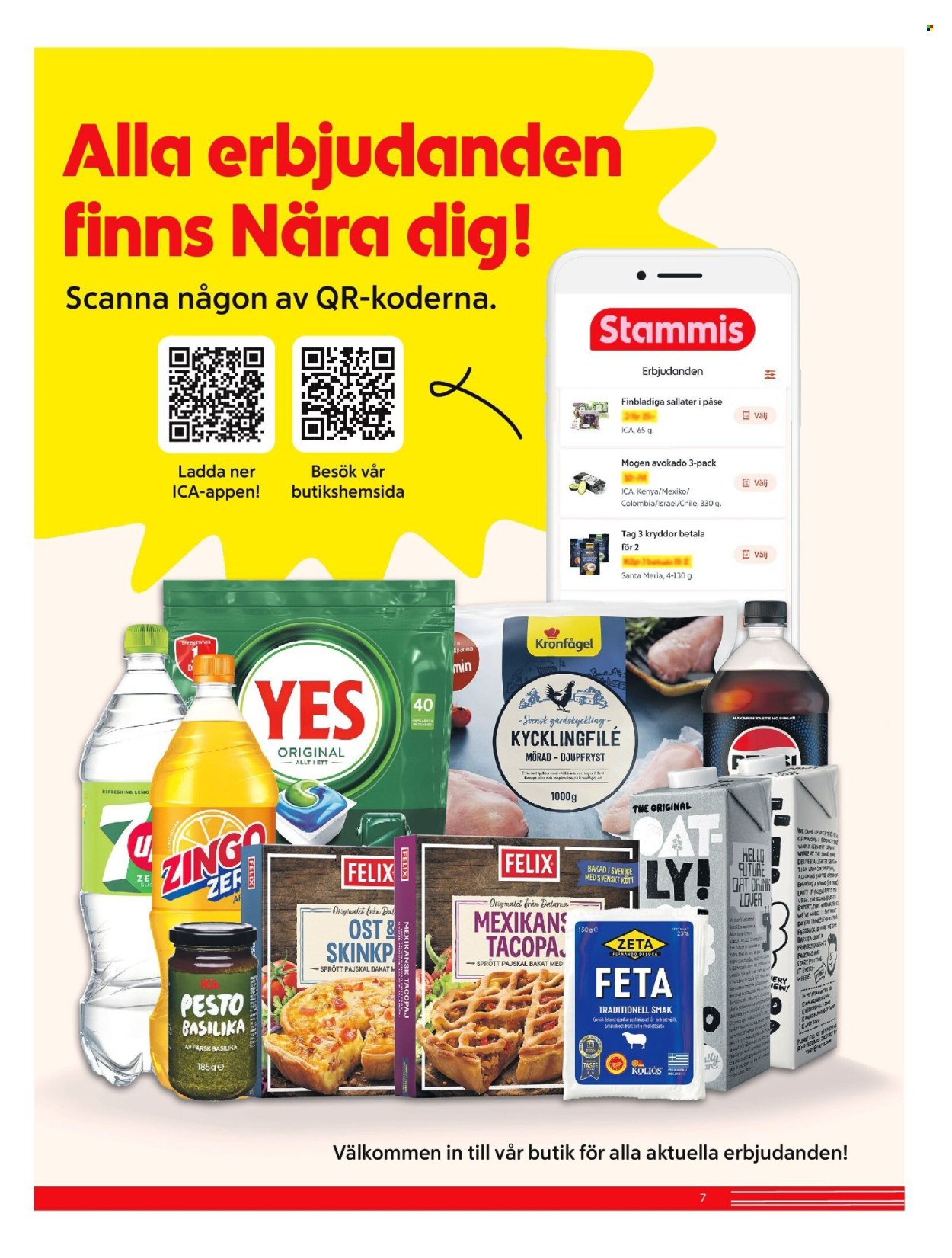 ICA reklamblad - 23/6 2025 - 29/6 2025. Sida 7
