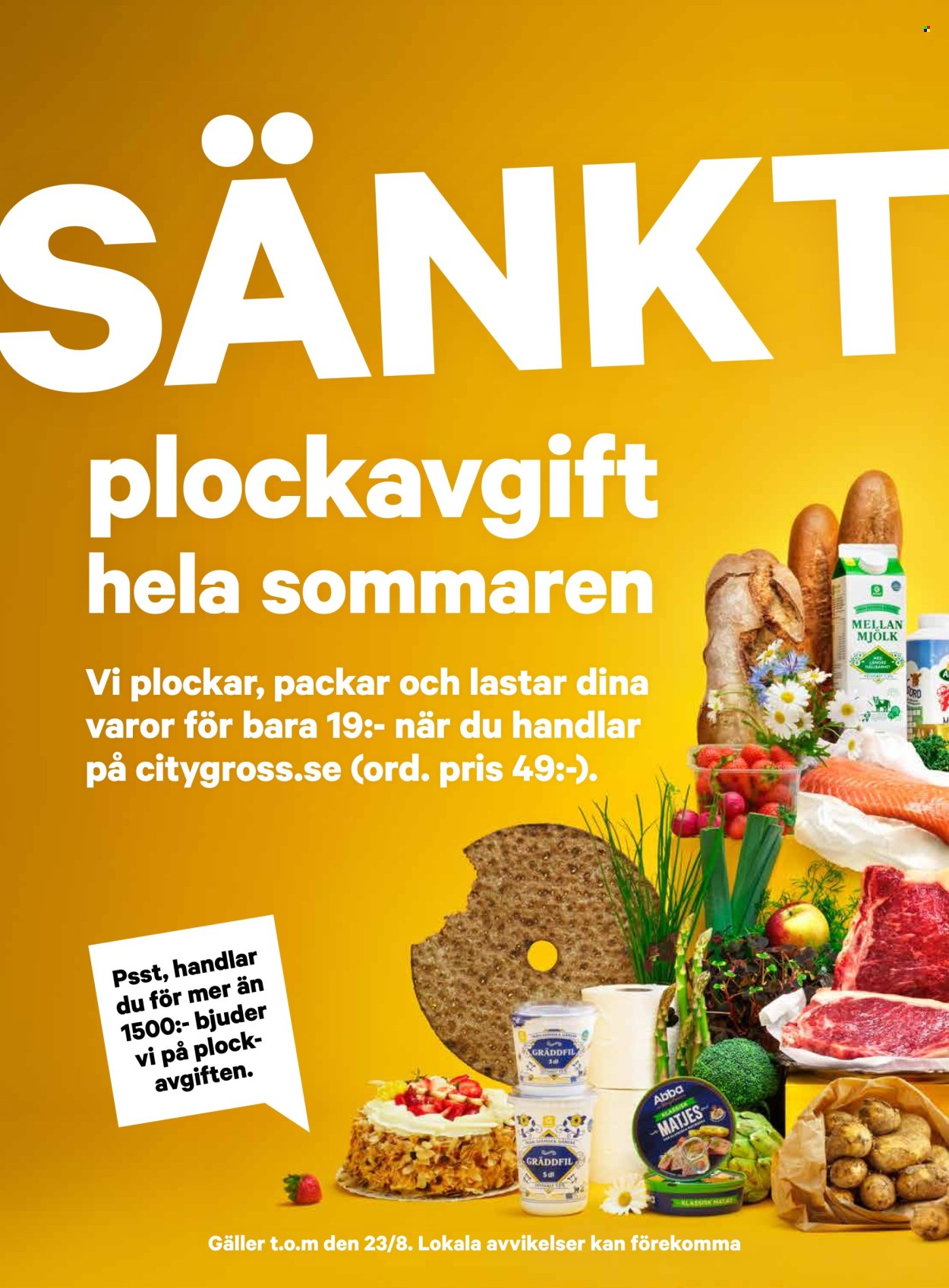 City Gross reklamblad - 23/6 2025 - 29/6 2025. Sida 7