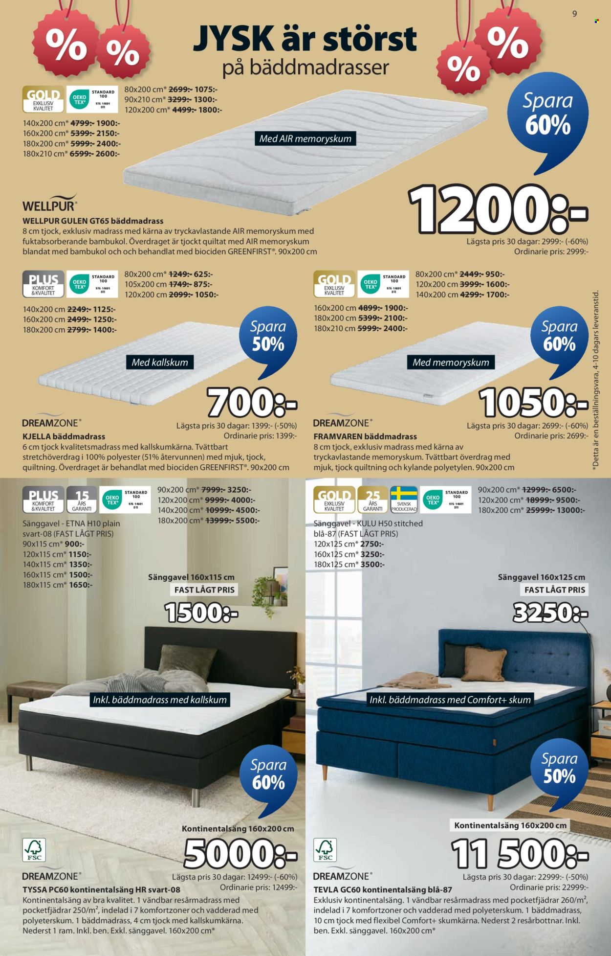 JYSK reklamblad - 23/6 2025 - 6/7 2025. Sida 9