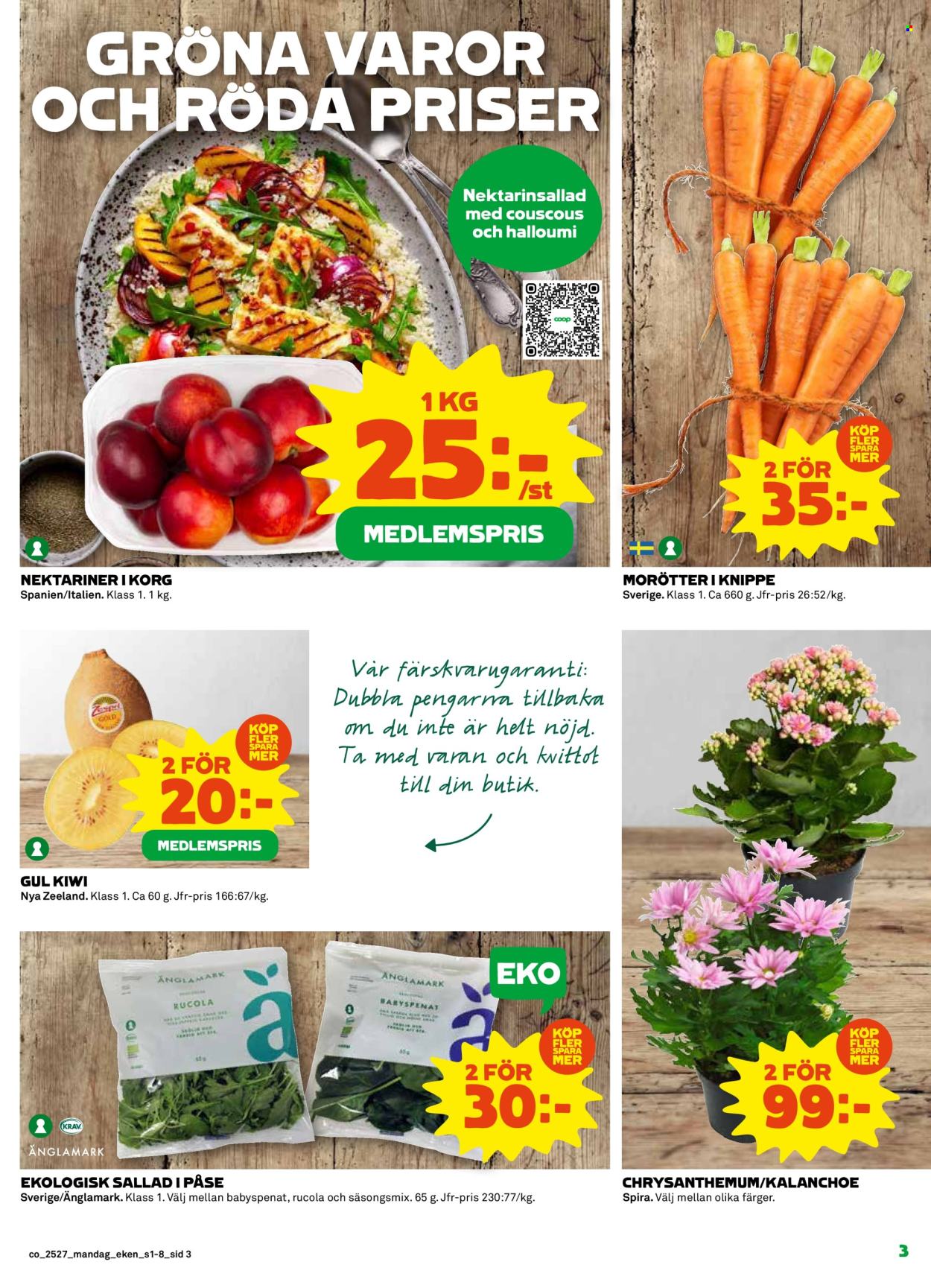 Coop reklamblad - 30/6 2025 - 6/7 2025. Sida 3