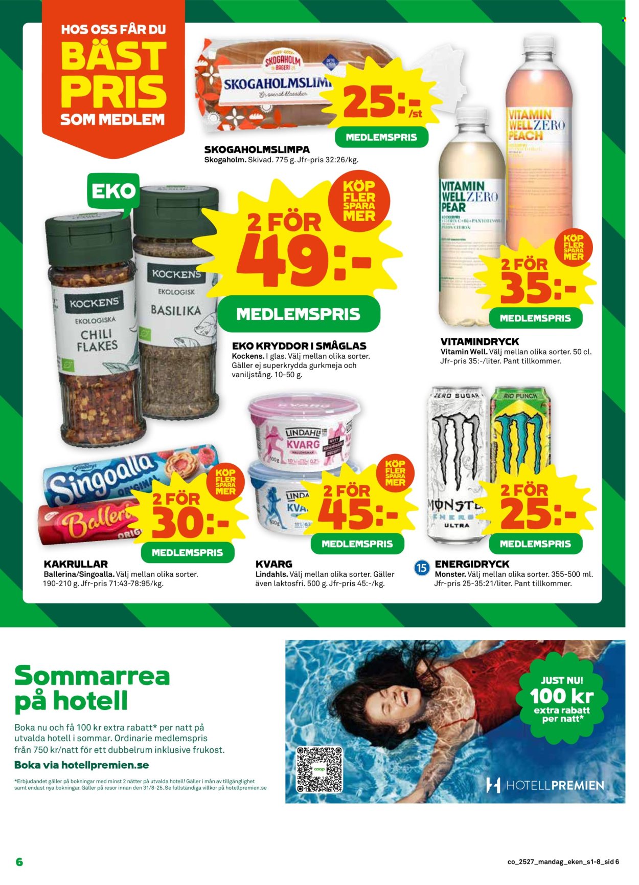 Coop reklamblad - 30/6 2025 - 6/7 2025. Sida 6
