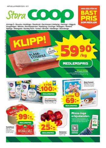 Stora Coop reklamblad - 30/6 2025 - 6/7 2025.