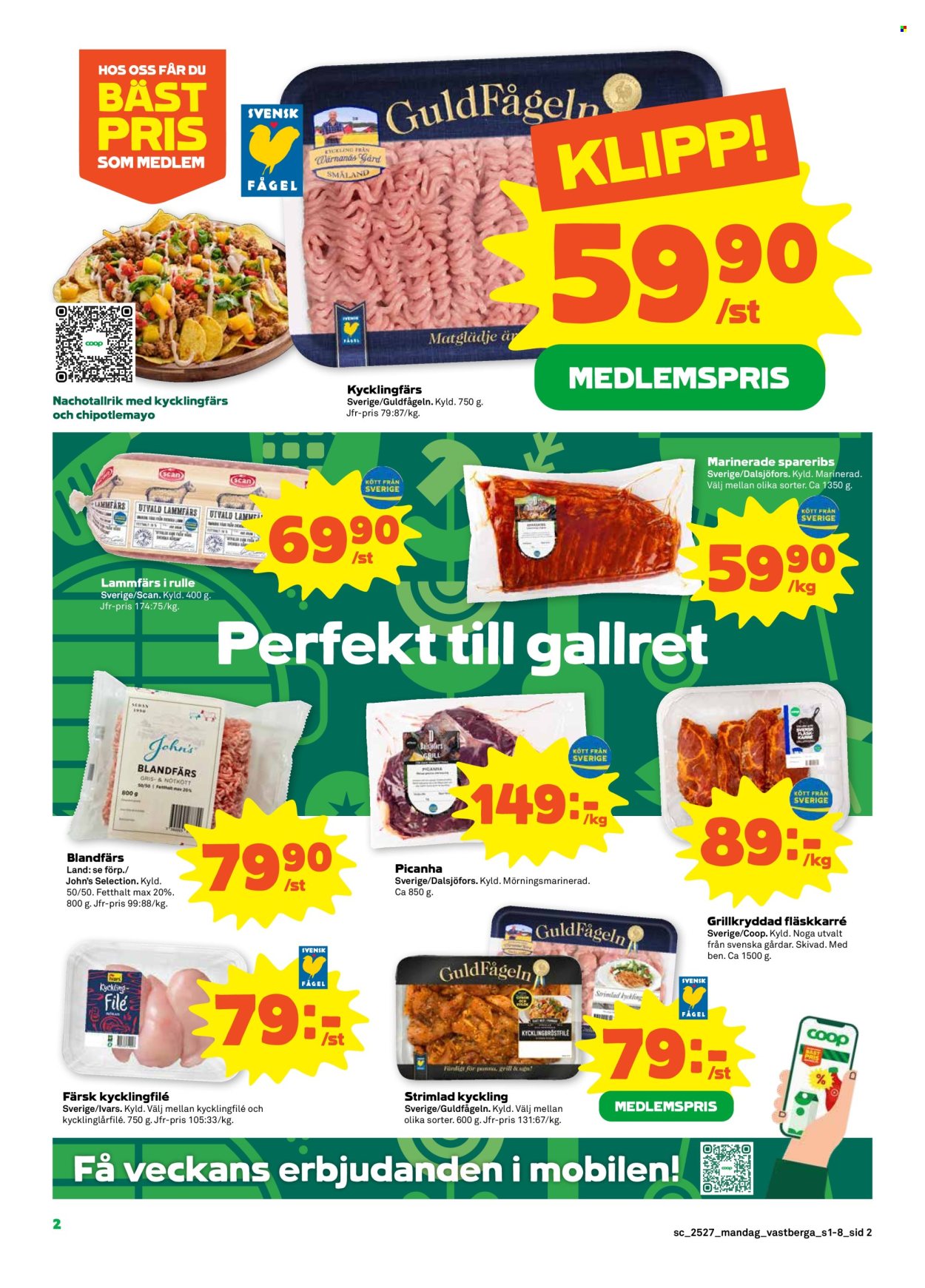 Stora Coop reklamblad - 30/6 2025 - 6/7 2025. Sida 2