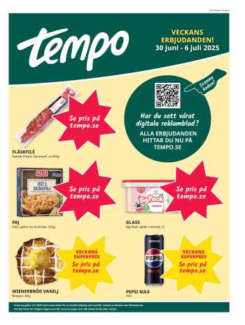Tempo reklamblad - 30/6 2025 - 6/7 2025.