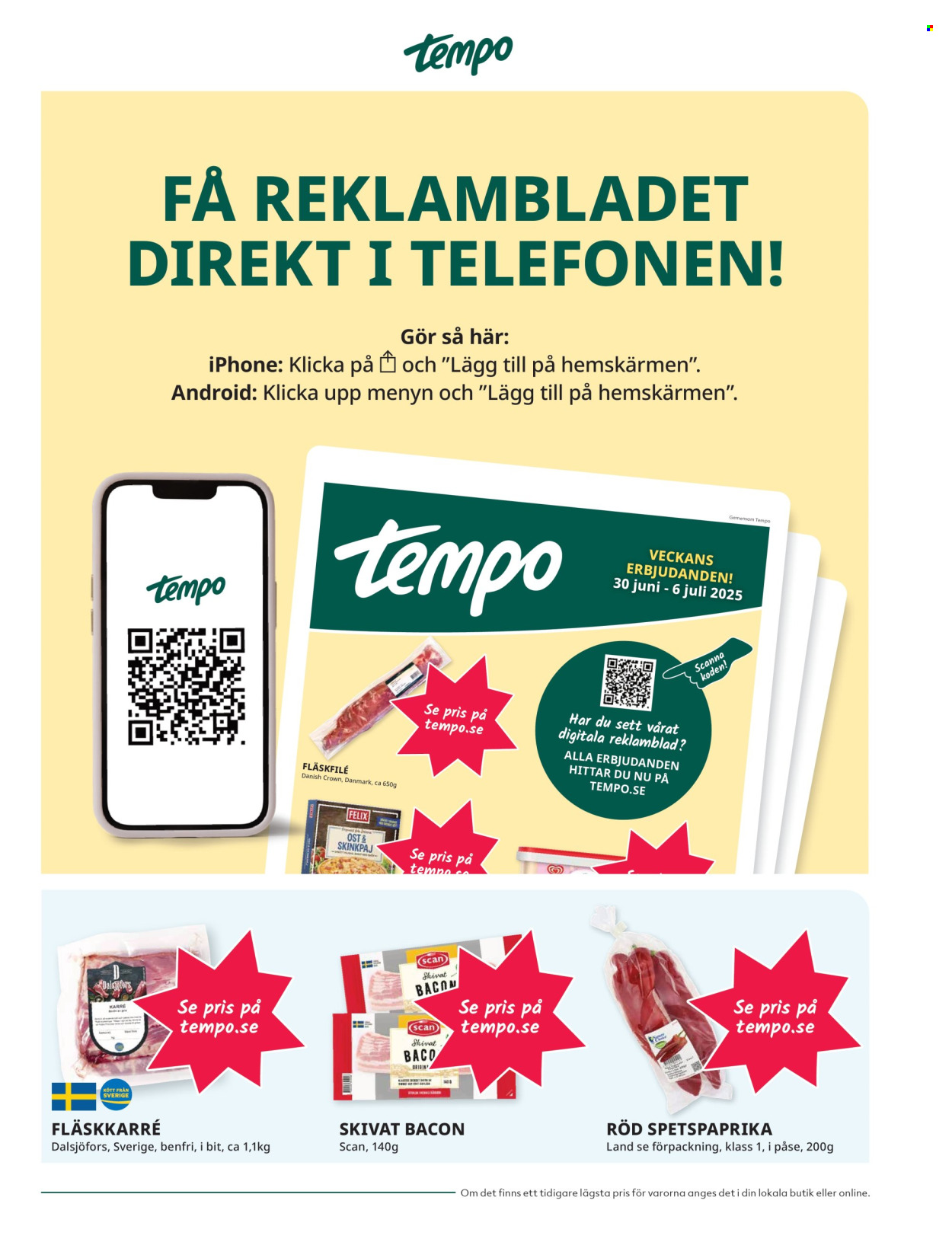 Tempo reklamblad - 30/6 2025 - 6/7 2025. Sida 3