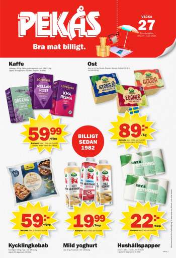 Pekås reklamblad - 30/6 2025 - 6/7 2025.