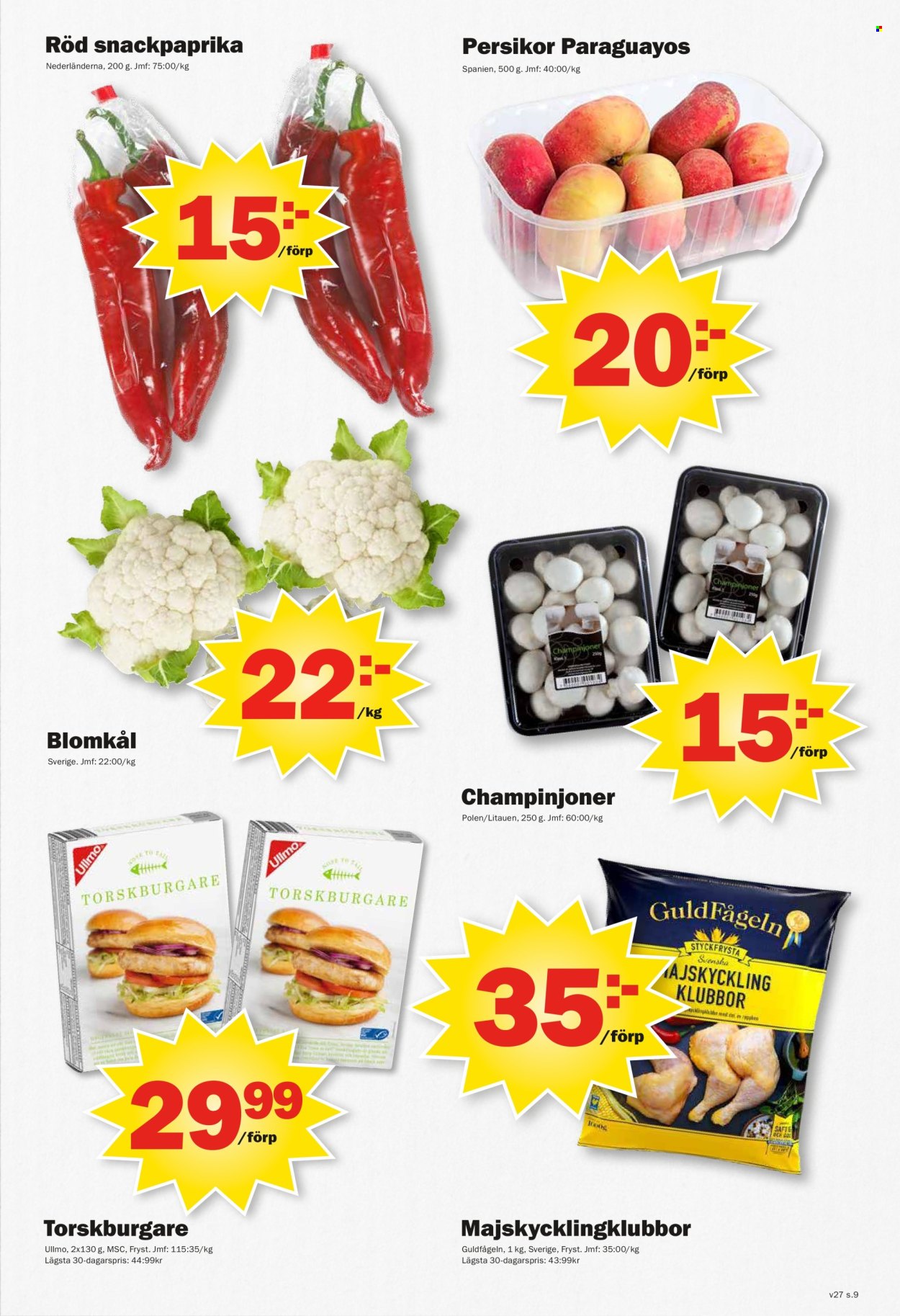 Pekås reklamblad - 30/6 2025 - 6/7 2025. Sida 9