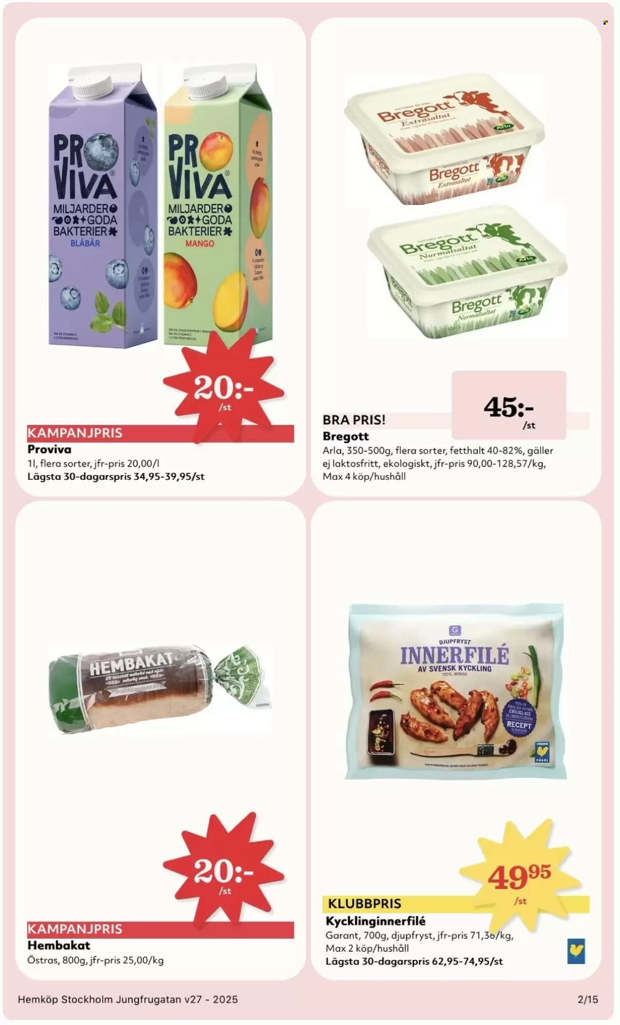 Hemköp reklamblad - 30/6 2025 - 7/7 2025. Sida 2