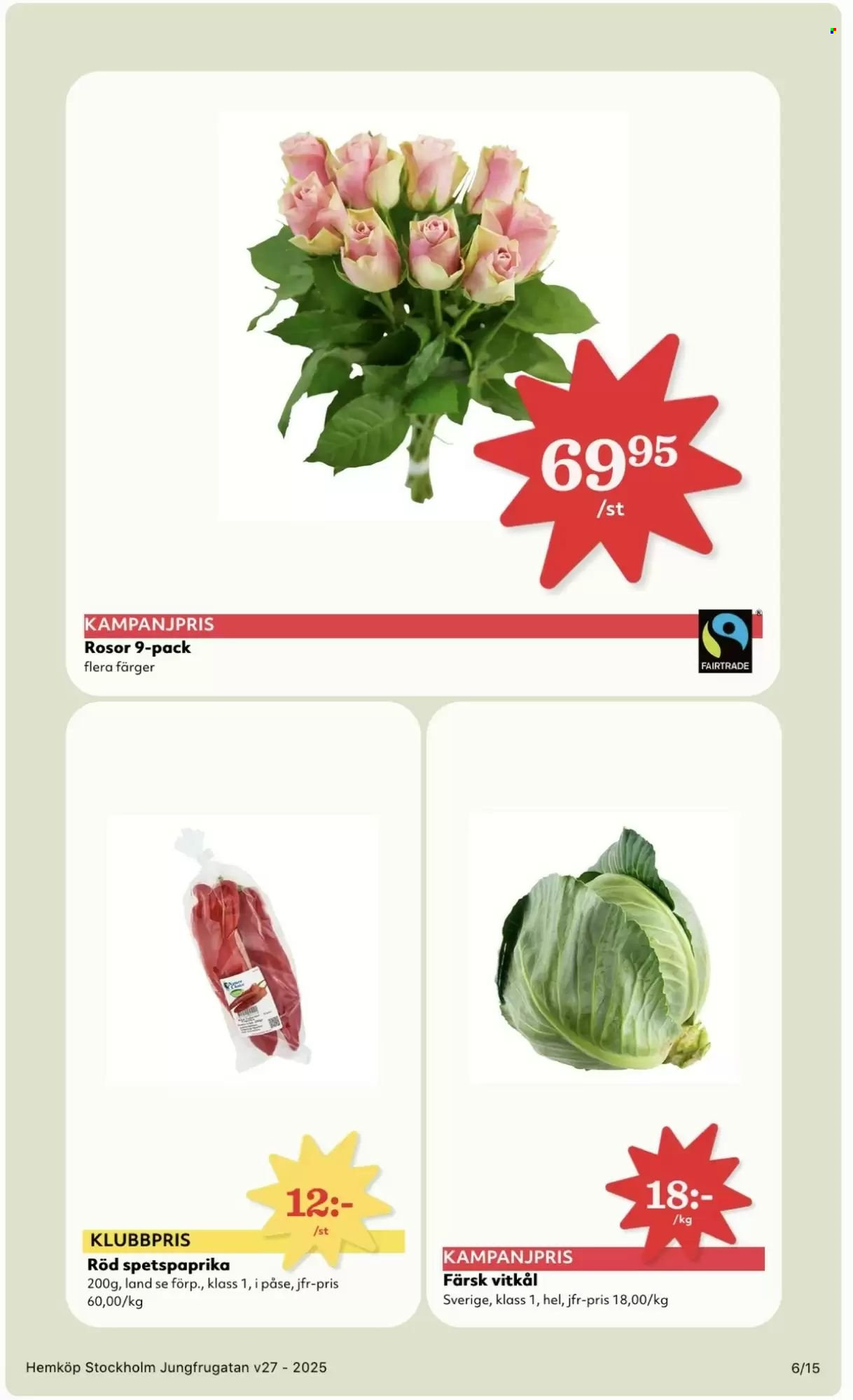 Hemköp reklamblad - 30/6 2025 - 7/7 2025. Sida 6