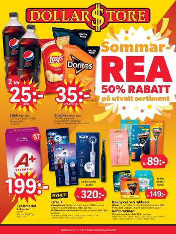 DollarStore reklamblad - 7/7 2025 - 20/7 2025.