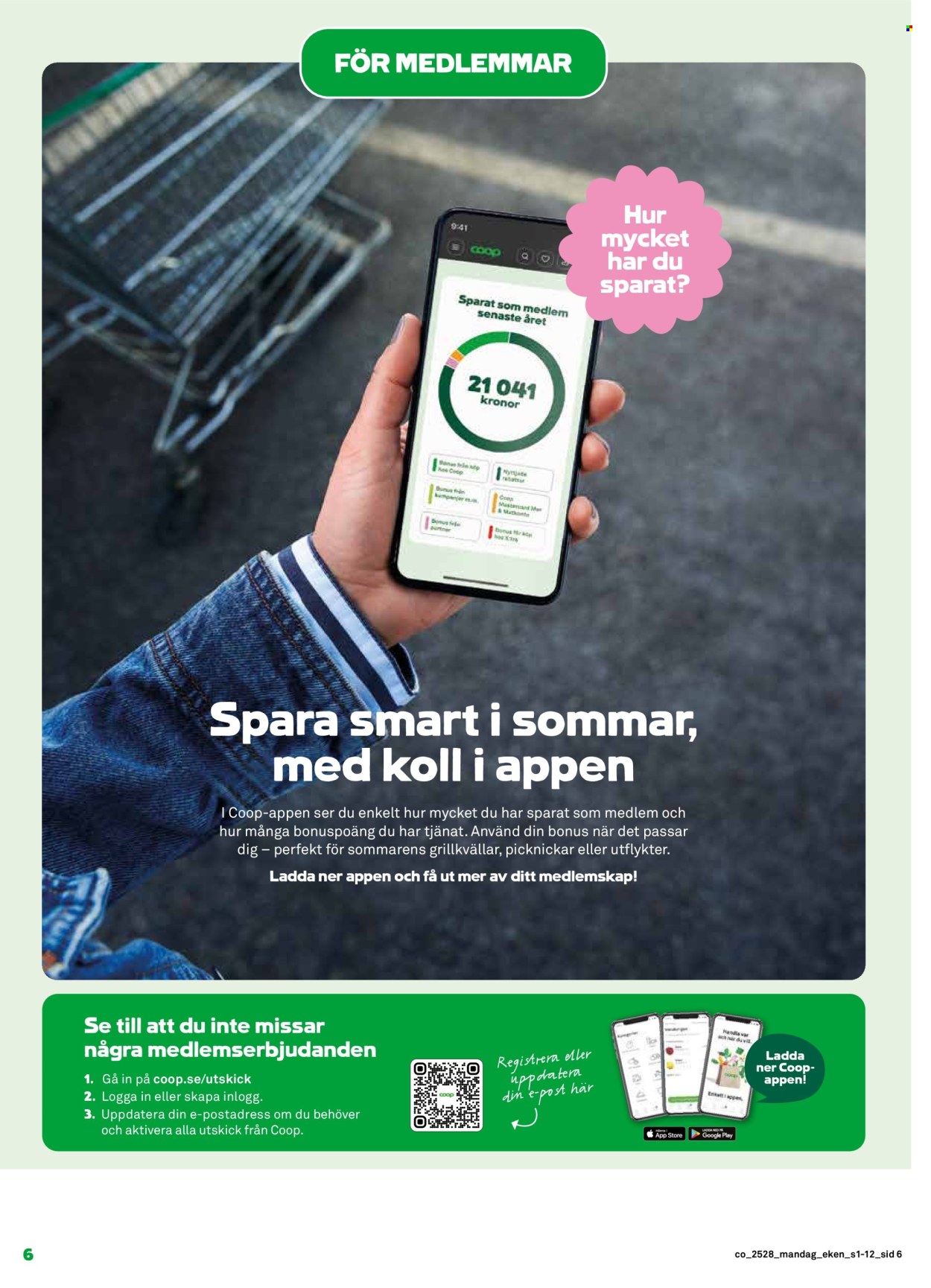 Coop reklamblad - 7/7 2025 - 13/7 2025. Sida 6