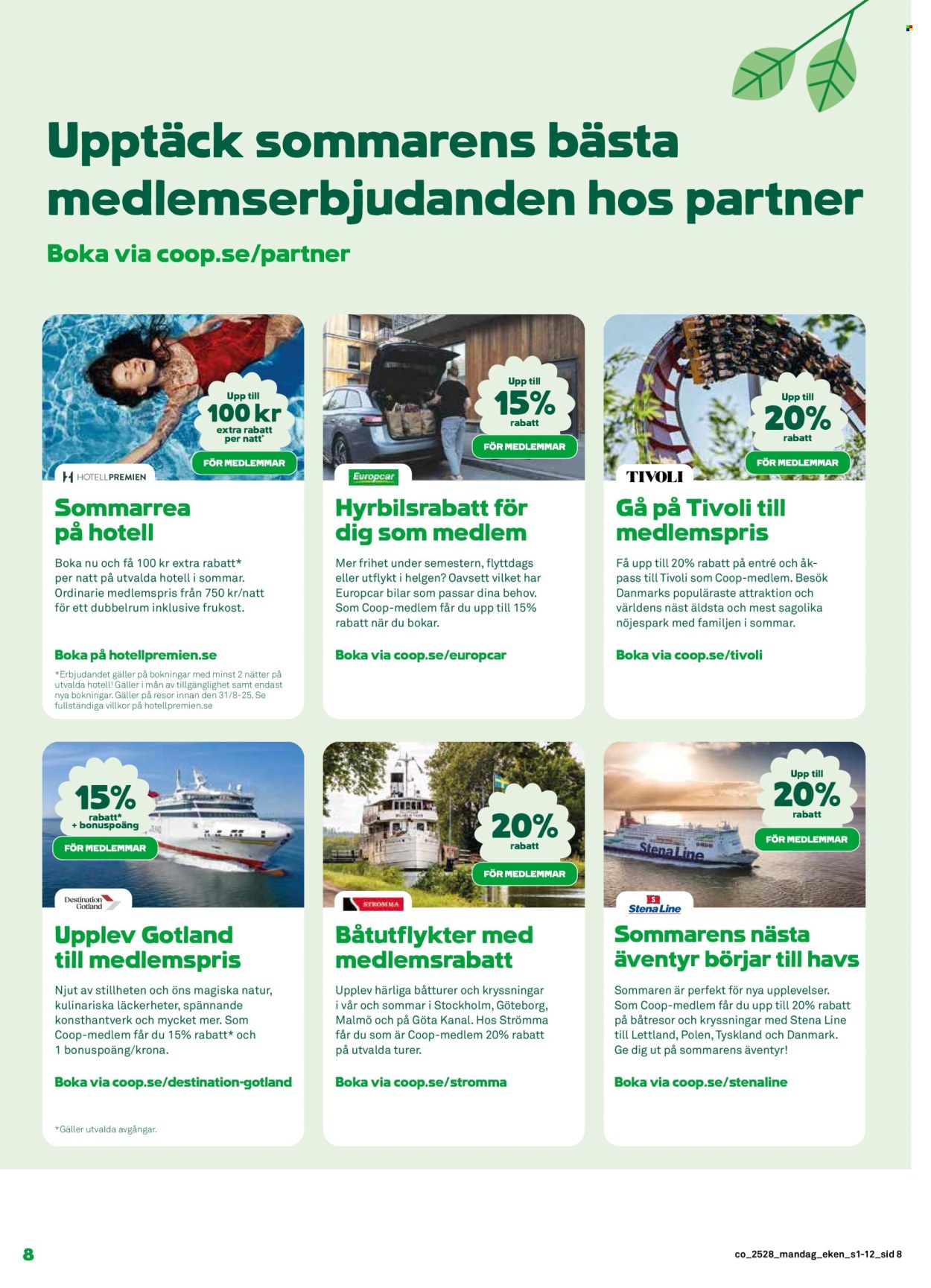 Coop reklamblad - 7/7 2025 - 13/7 2025. Sida 8