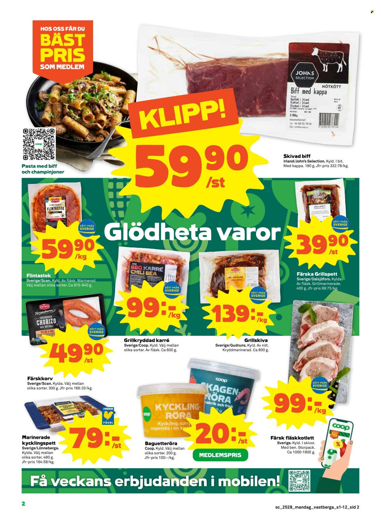 Stora Coop reklamblad - 7/7 2025 - 13/7 2025. Sida 2