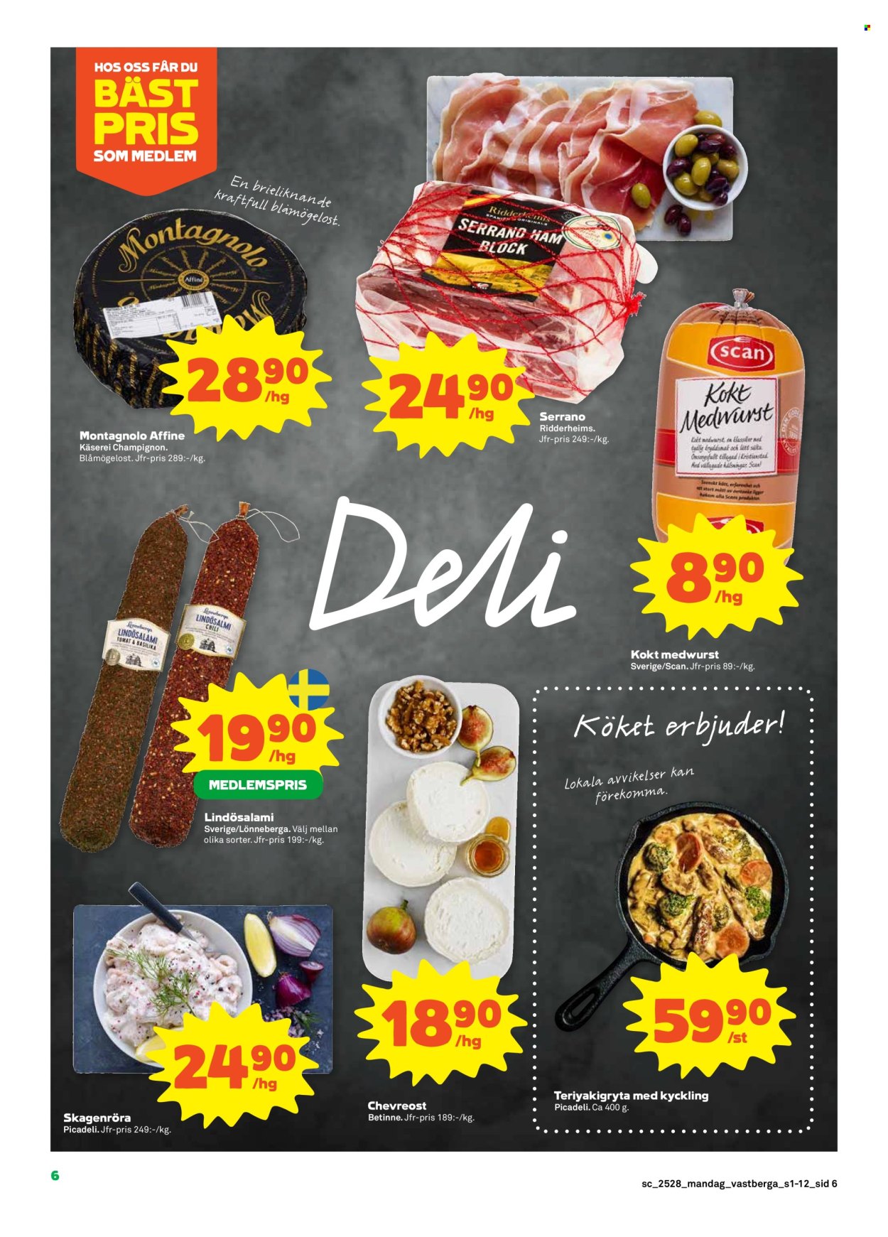 Stora Coop reklamblad - 7/7 2025 - 13/7 2025. Sida 6