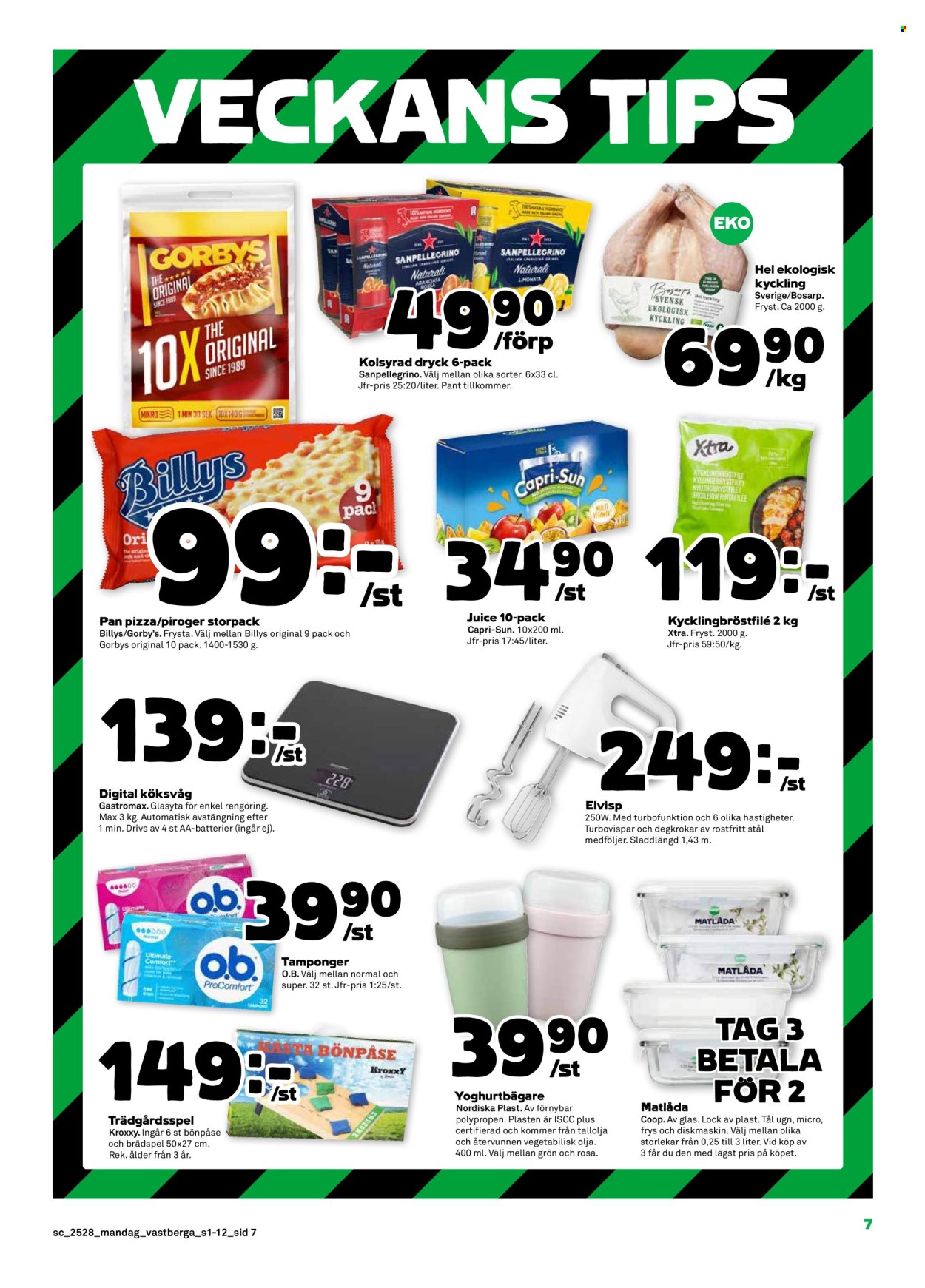 Stora Coop reklamblad - 7/7 2025 - 13/7 2025. Sida 7