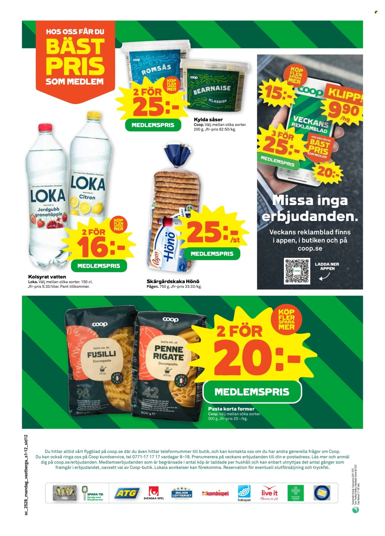 Stora Coop reklamblad - 7/7 2025 - 13/7 2025. Sida 12