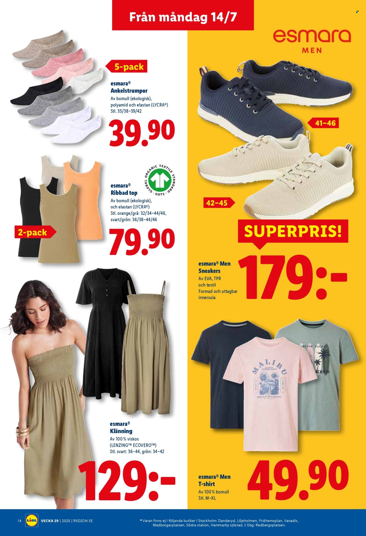 Lidl reklamblad - 14/7 2025 - 20/7 2025. Sida 15
