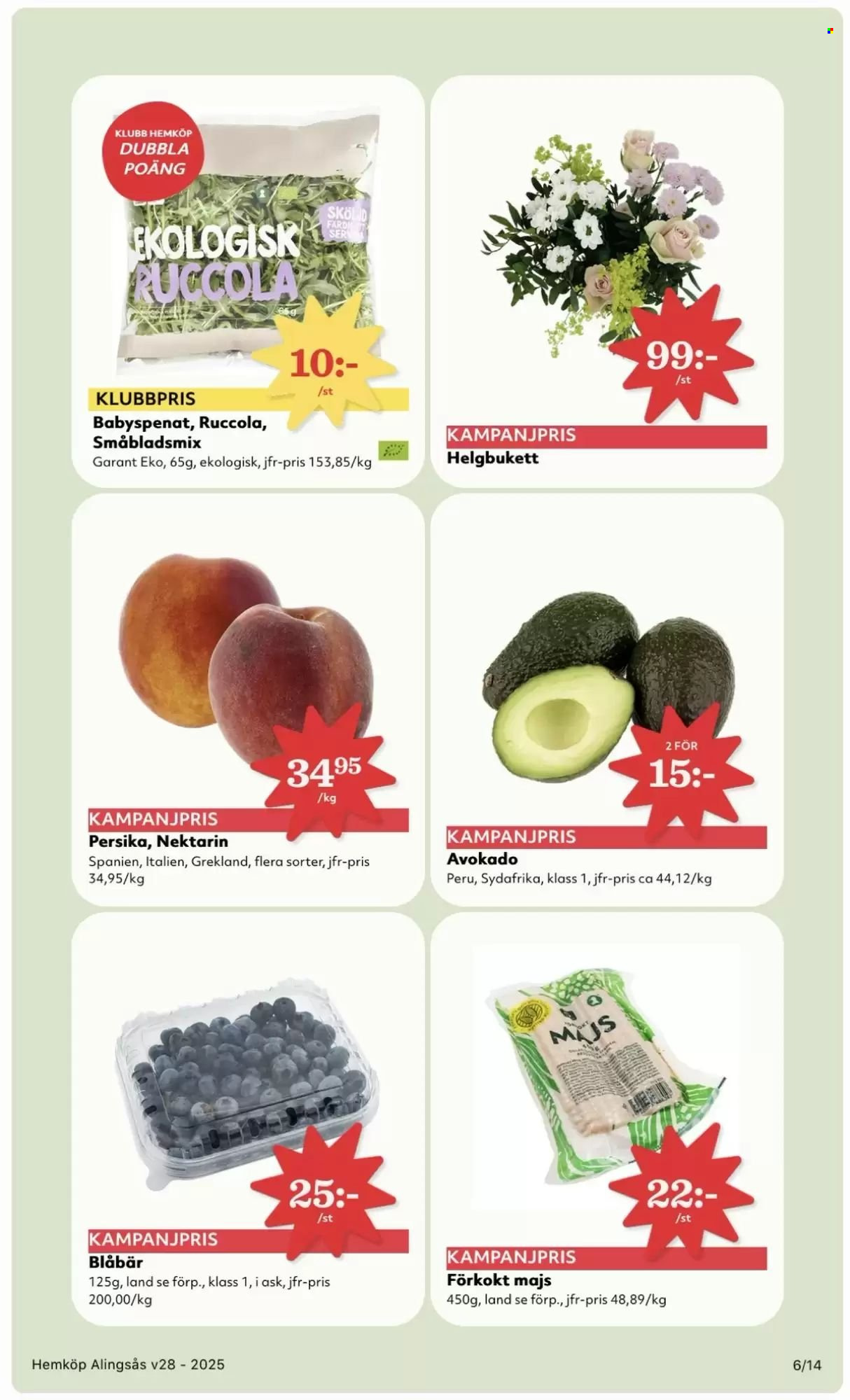 Hemköp reklamblad - 7/7 2025 - 14/7 2025. Sida 6