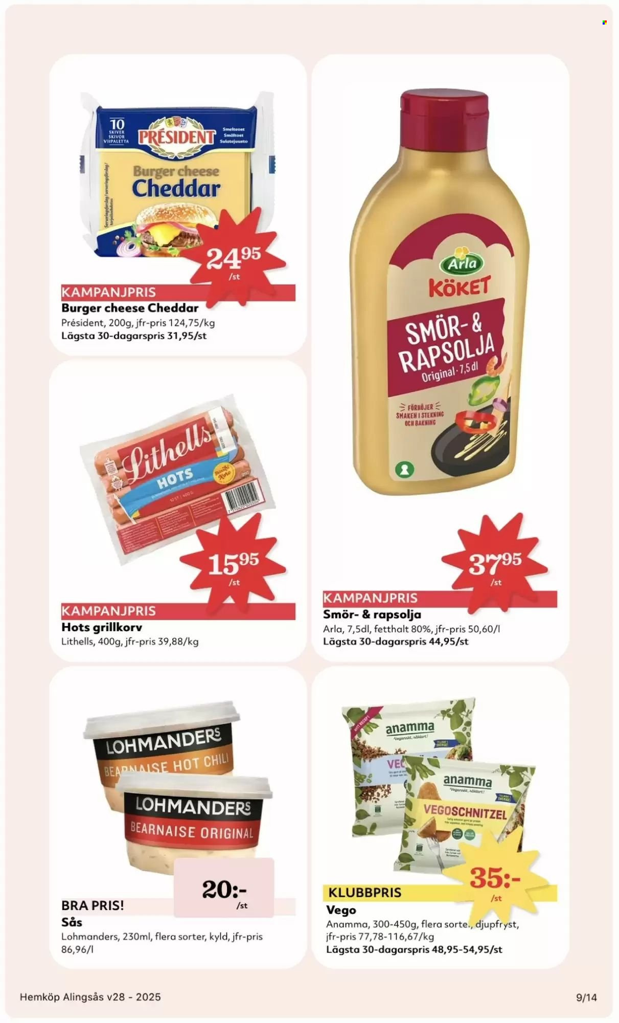Hemköp reklamblad - 7/7 2025 - 14/7 2025. Sida 9