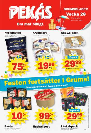 Pekås reklamblad - 7/7 2025 - 13/7 2025.
