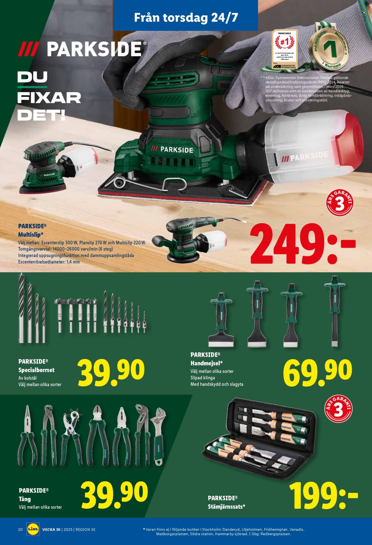 Lidl reklamblad - 21/7 2025 - 27/7 2025. Sida 21