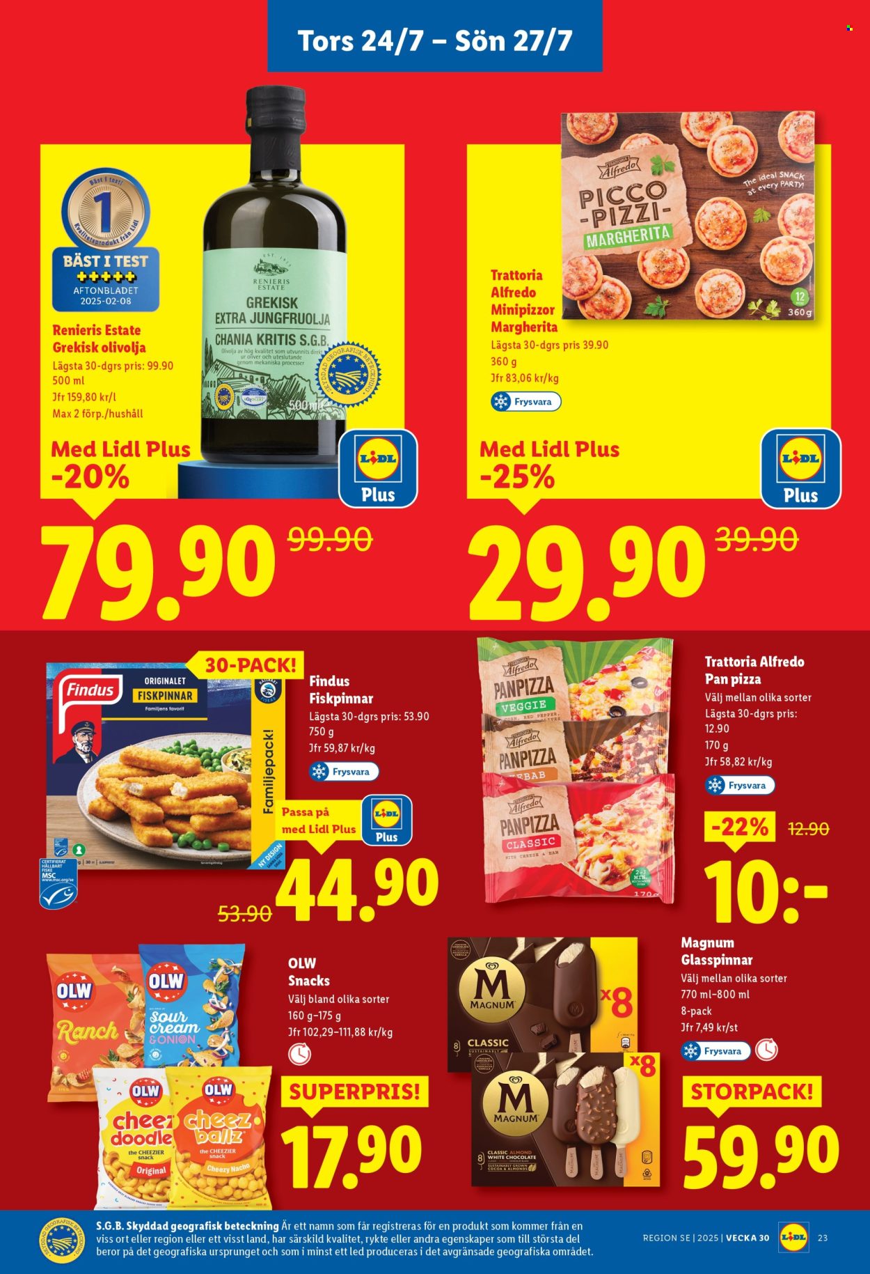 Lidl reklamblad - 21/7 2025 - 27/7 2025. Sida 25
