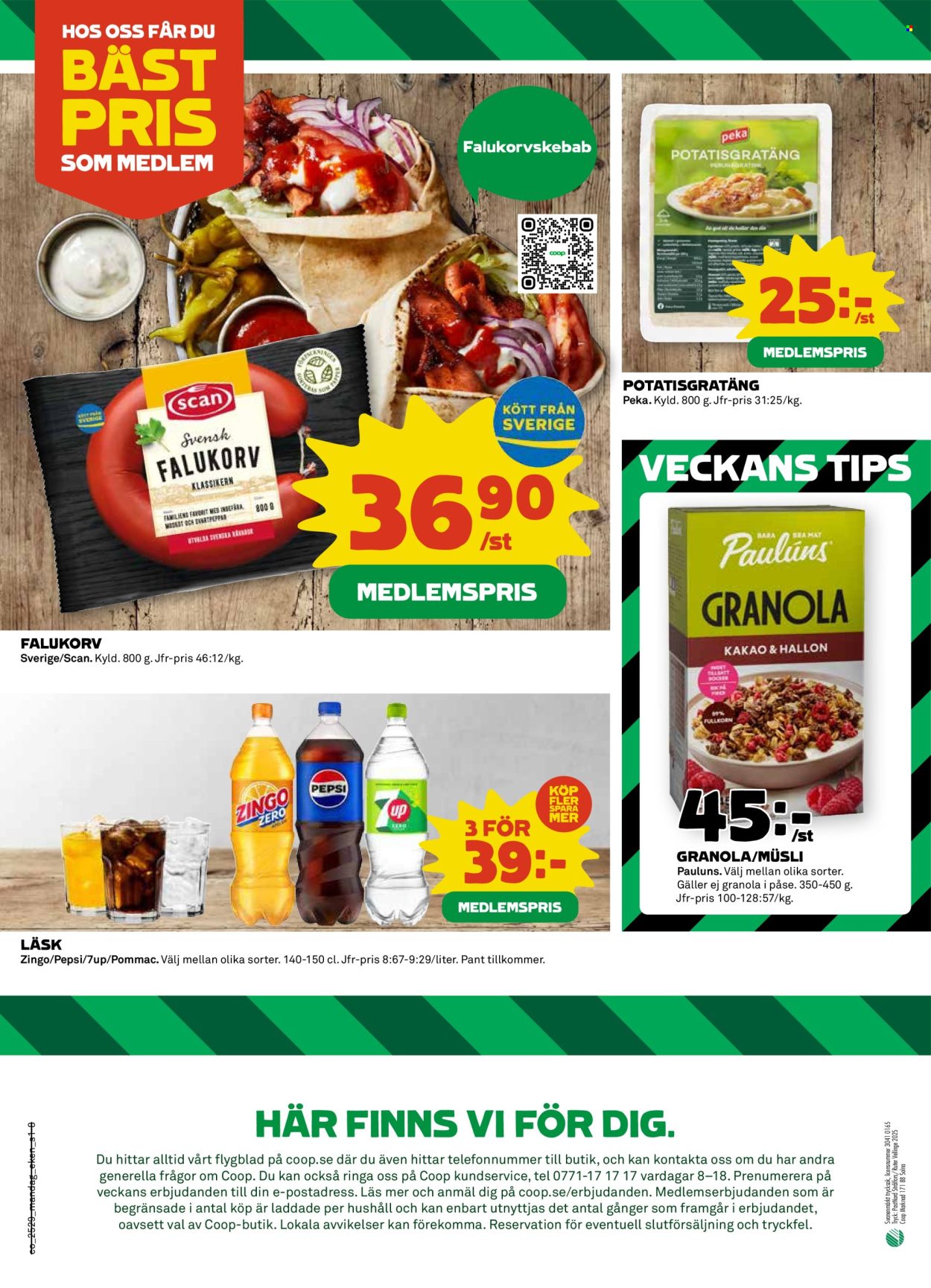 Coop reklamblad - 14/7 2025 - 20/7 2025. Sida 8