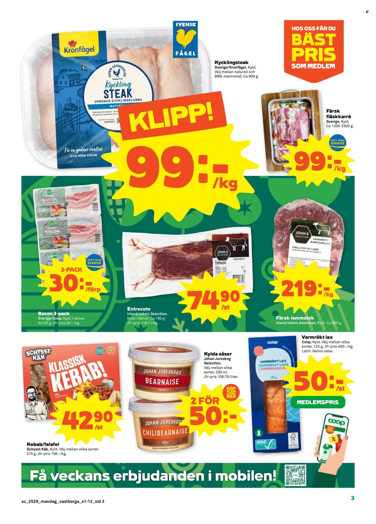 Stora Coop reklamblad - 14/7 2025 - 20/7 2025. Sida 3