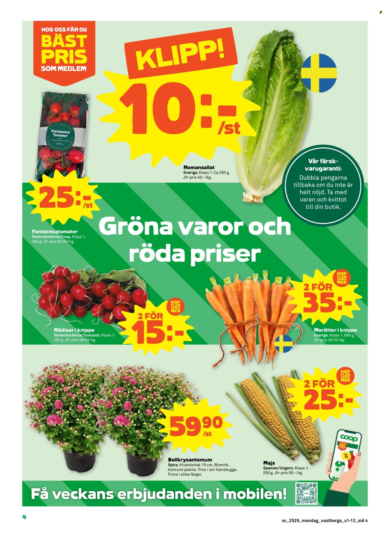 Stora Coop reklamblad - 14/7 2025 - 20/7 2025. Sida 4