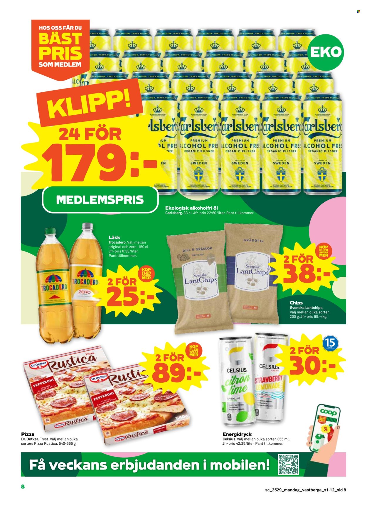 Stora Coop reklamblad - 14/7 2025 - 20/7 2025. Sida 8