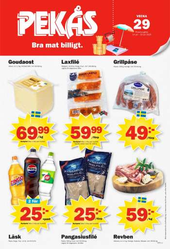 Pekås reklamblad - 14/7 2025 - 20/7 2025.