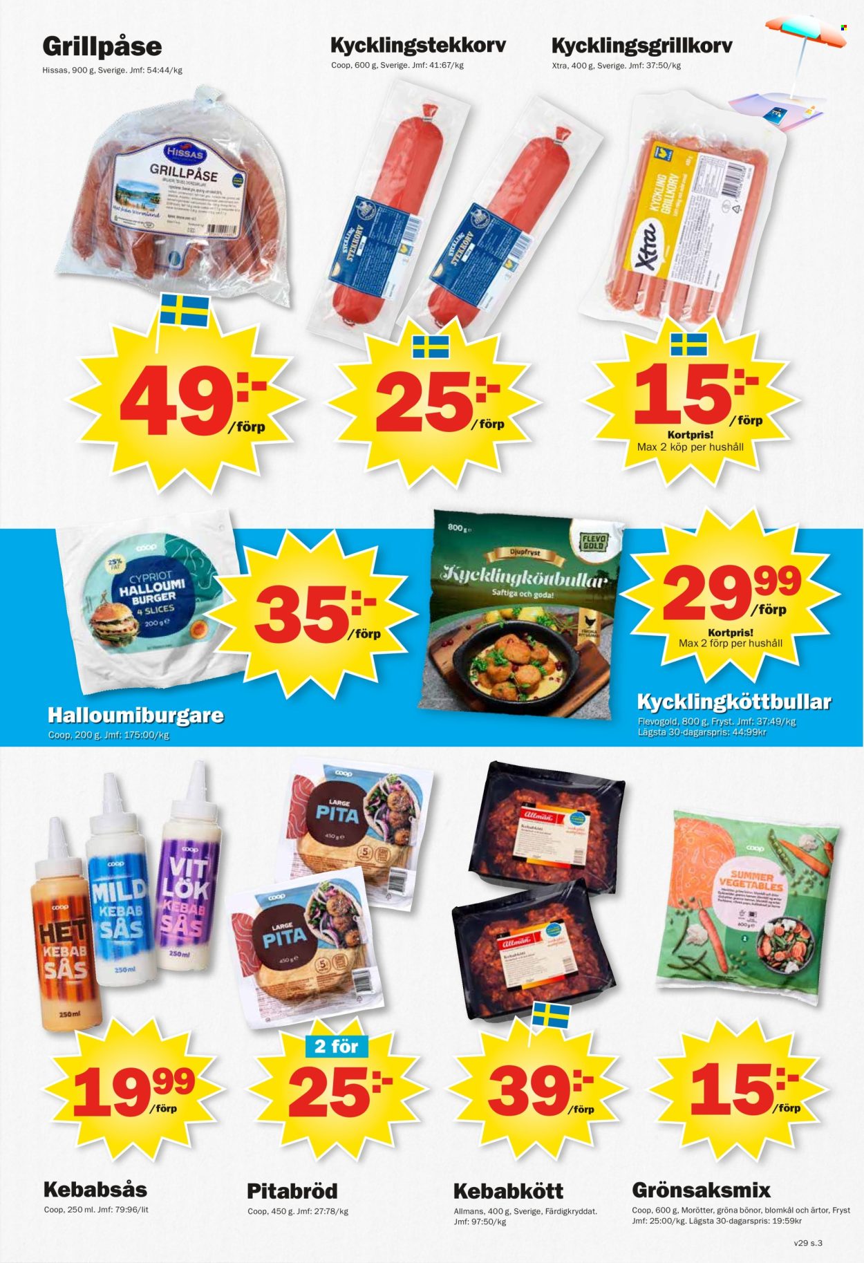 Pekås reklamblad - 14/7 2025 - 20/7 2025. Sida 3
