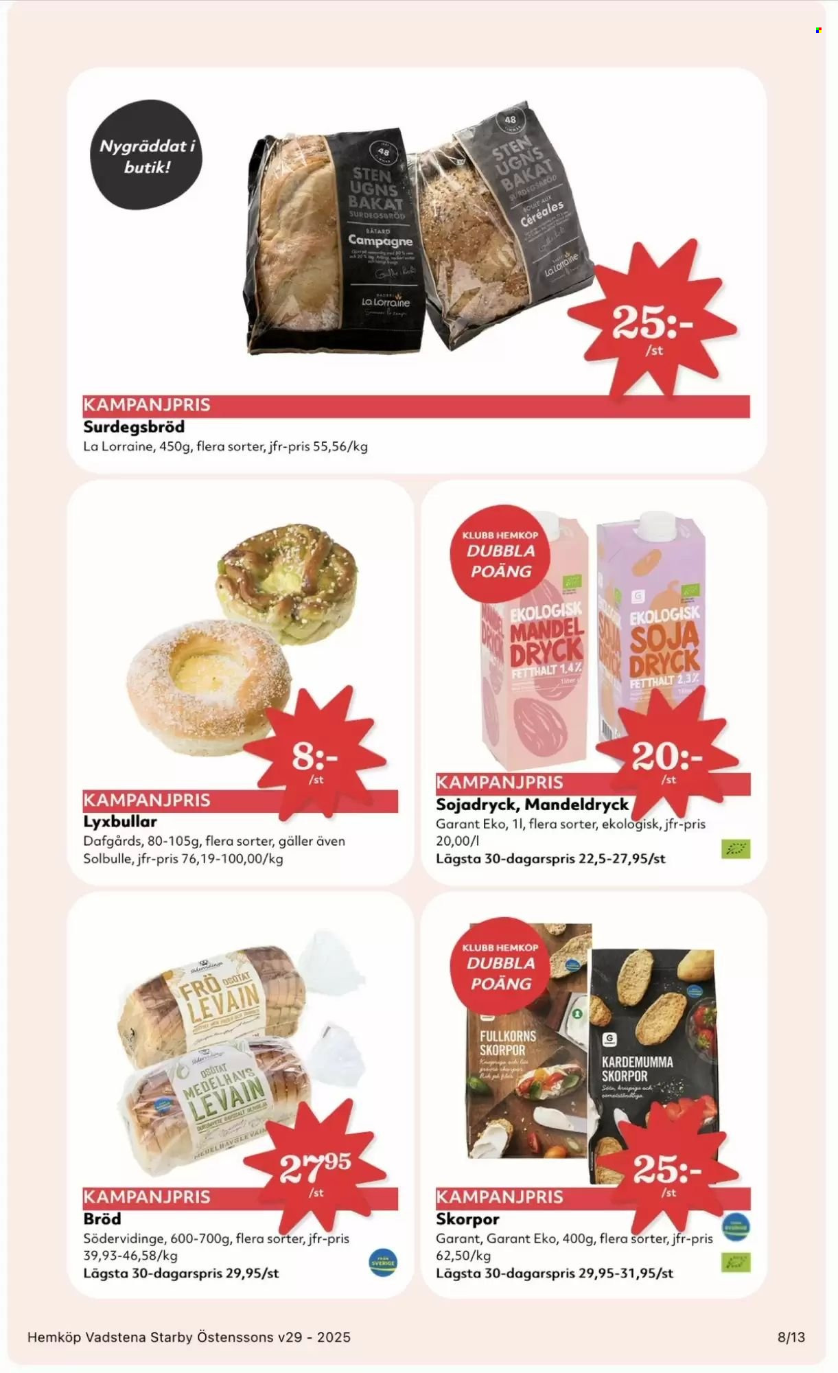 Hemköp reklamblad - 14/7 2025 - 20/7 2025. Sida 8